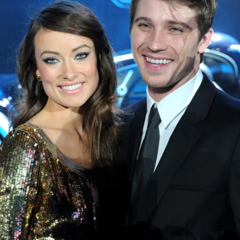 Olivia Wilde and Garrett Hedlund at the "TRON: Legacy" World Premiere on December 11, 2010 in Los Angeles.