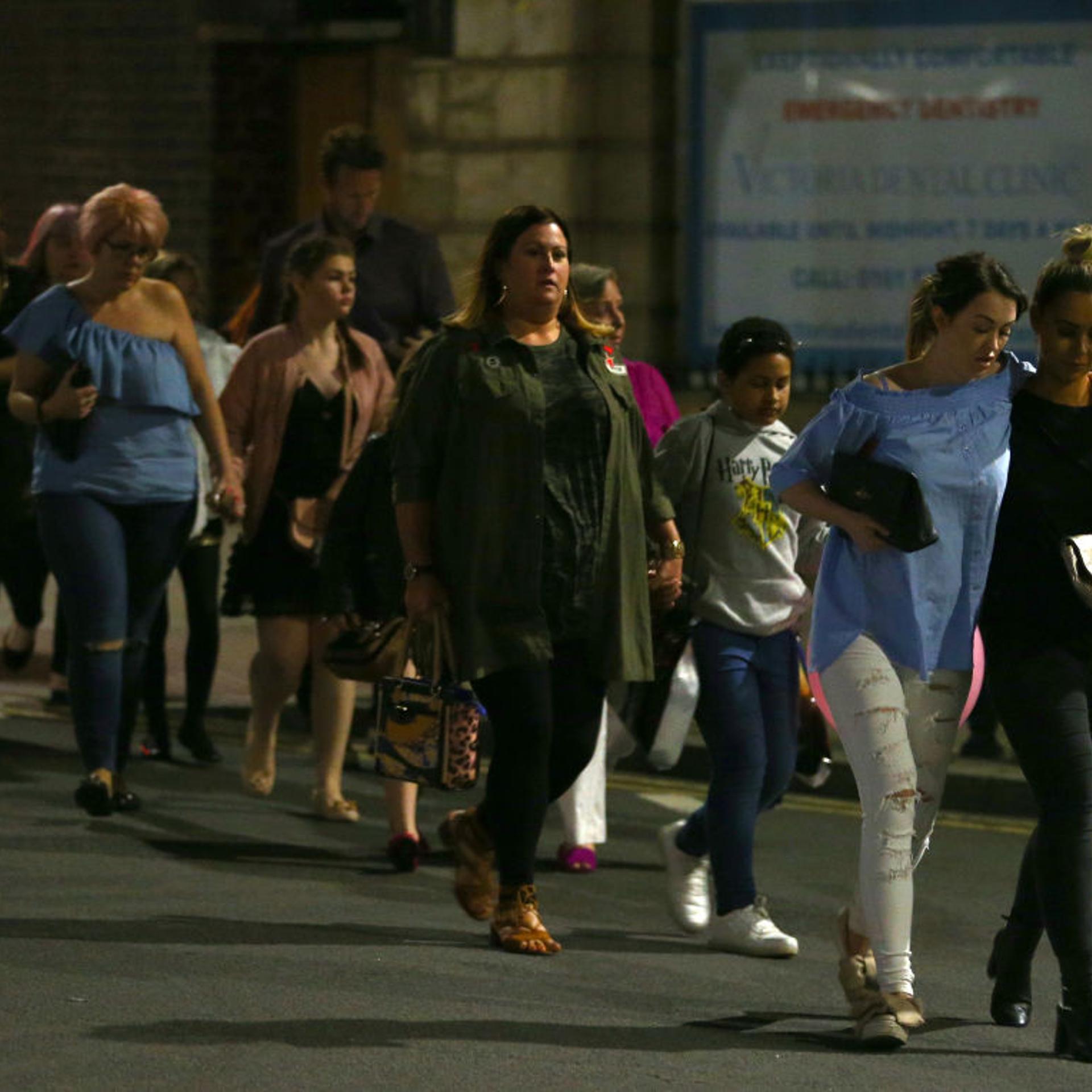 Police Respond To An Incident At Manchester Arena