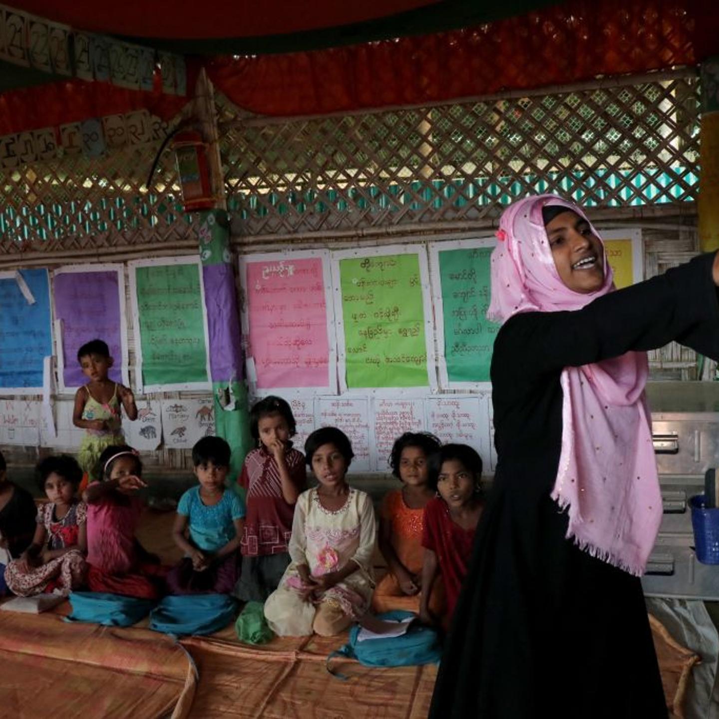 Daily life of Rohingya people in Bangladesh