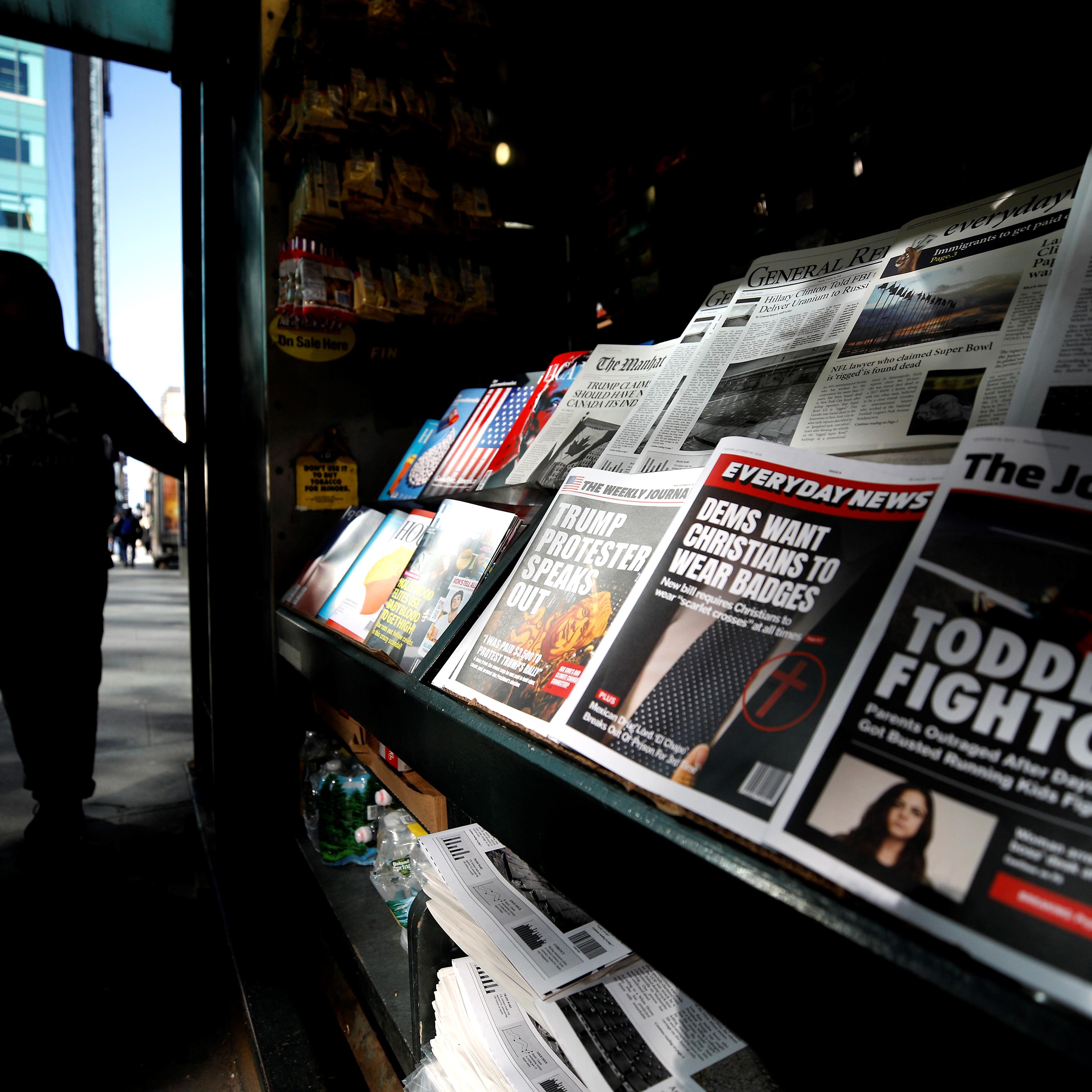 The Columbia Journalism Review's 'Misinformation news stand'