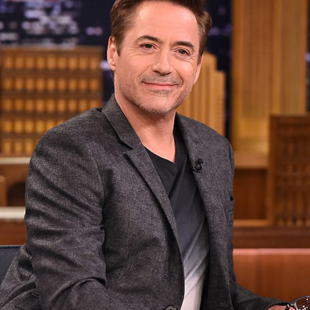 Robert Downey Jr. at "The Tonight Show Starring Jimmy Fallon" in New York City on April 27, 2015.