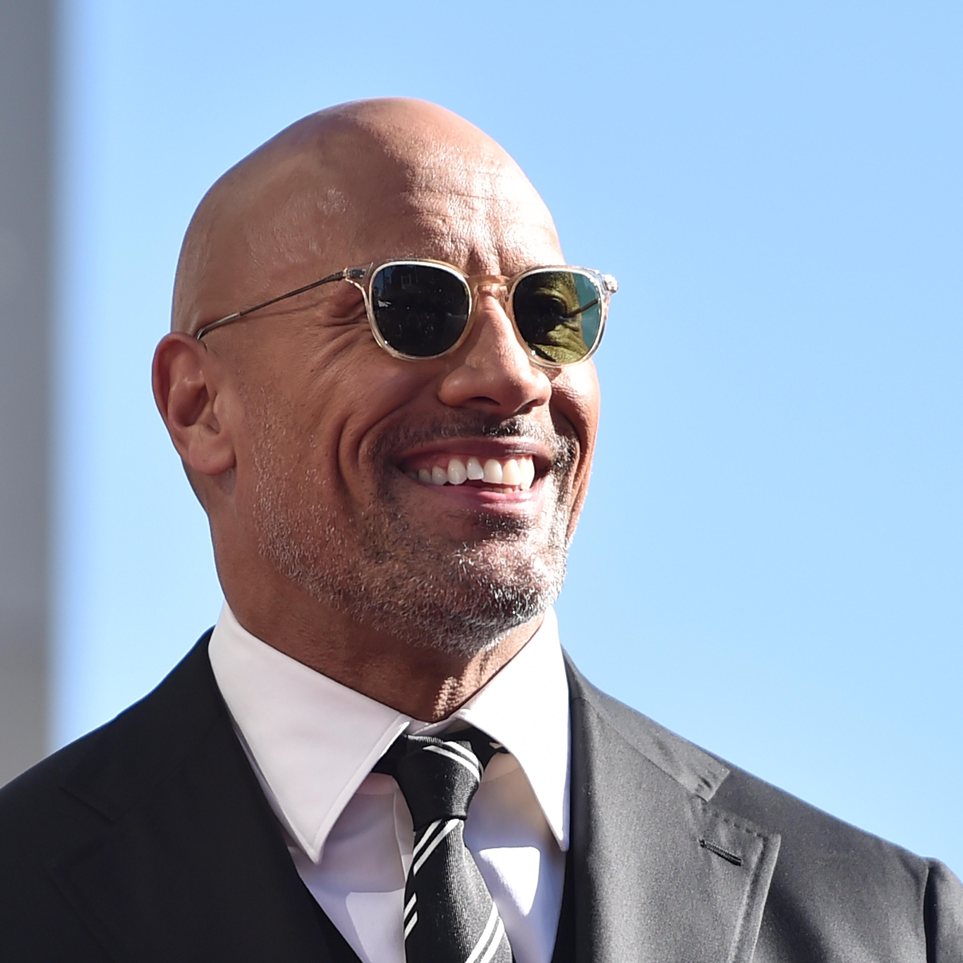 Dwayne Johnson Honored With Star On The Hollywood Walk Of Fame