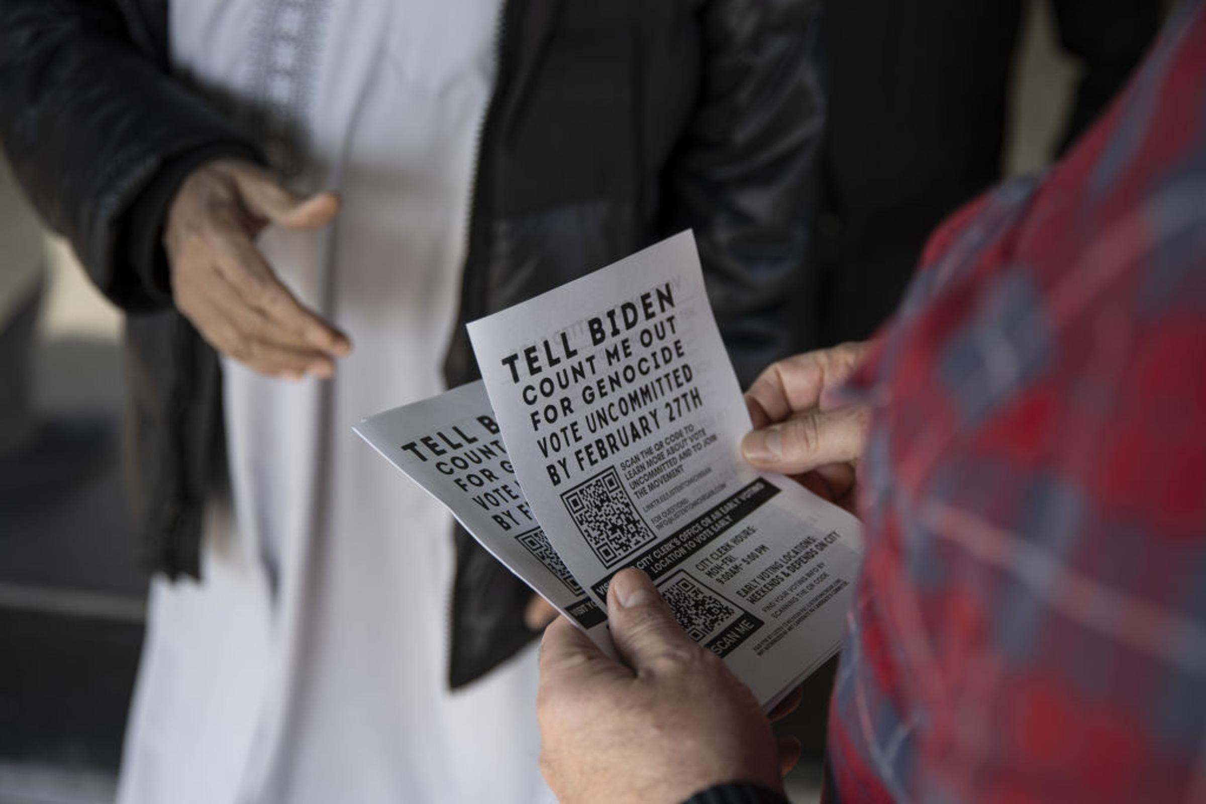 'Make sure Biden loses': Michigan's Arab, Muslim Democrats push for 'uncommitted' vote over Gaza