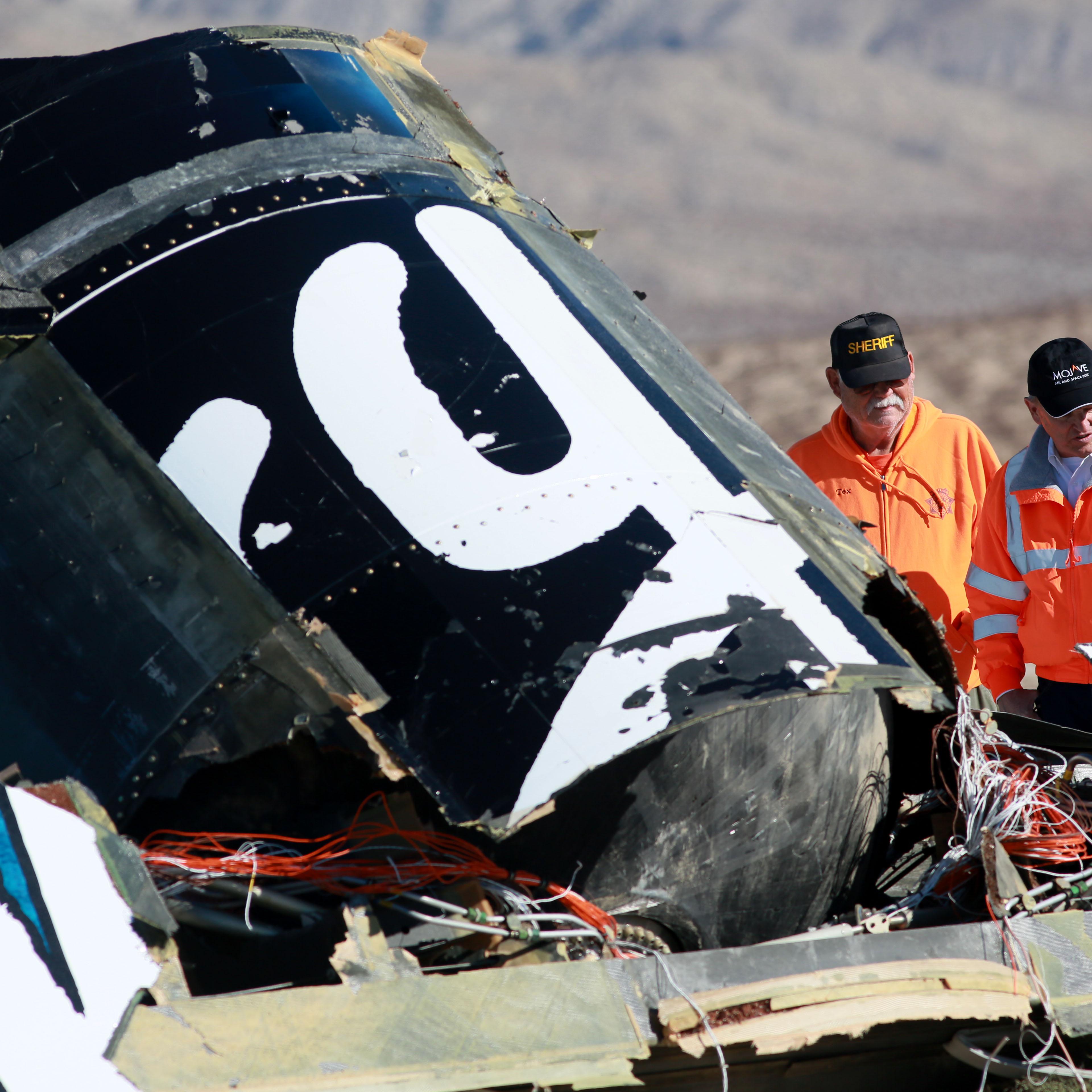 Virgin Galactic SpaceShipTwo Crashes During Test Flight In Mojave Desert