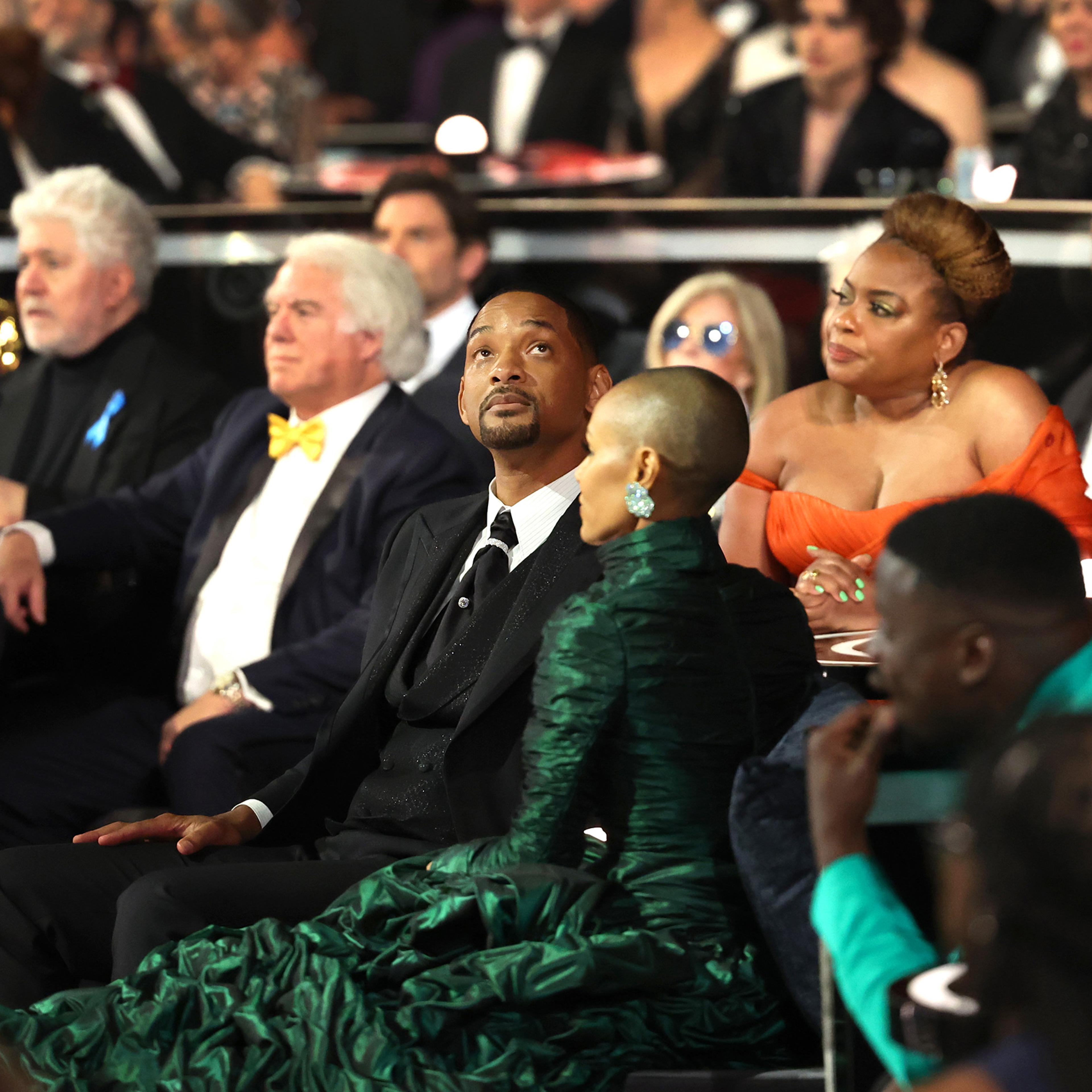 Will Smith accepts the award for Best Actor in a Leading Role for "King Richard" during the show at the 94th Academy Awards at the Dolby Theatre at Ovation Hollywood on Sunday, March 27, 2022.