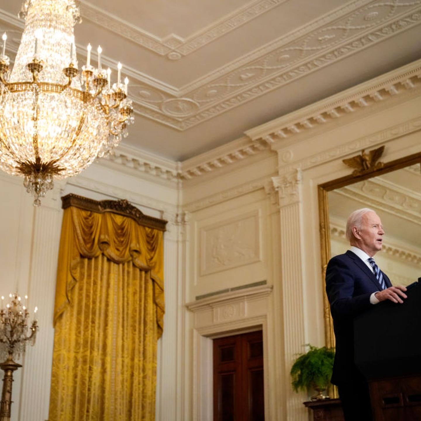 President Biden Delivers Remarks On Russian Invasion Of Ukraine
