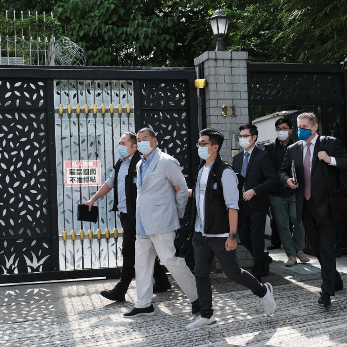 Hong Kong Media Tycoon Jimmy Lai Arrested in Latest Blow to Democracy Camp