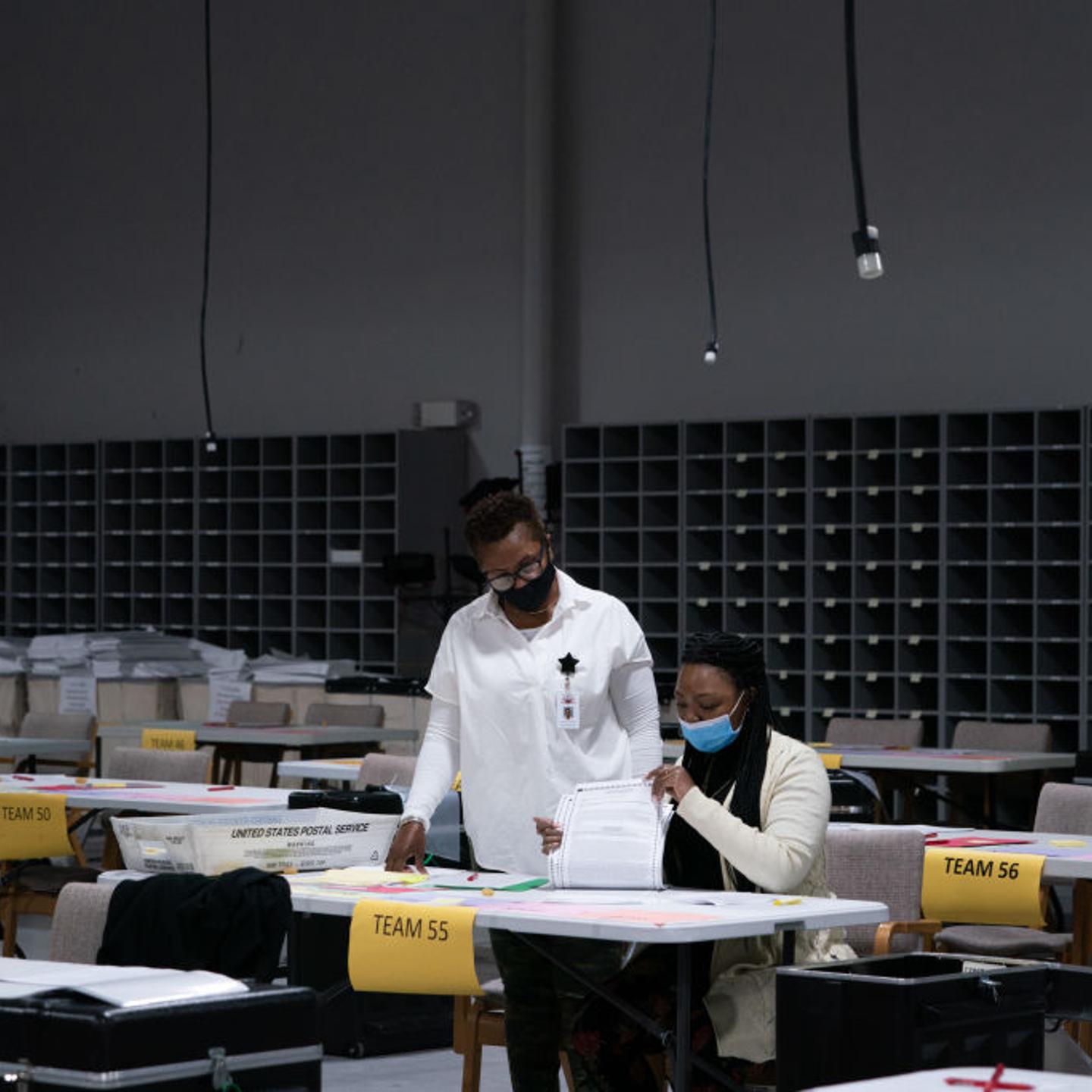 Georgia Begins Hand Tally Of Presidential Race