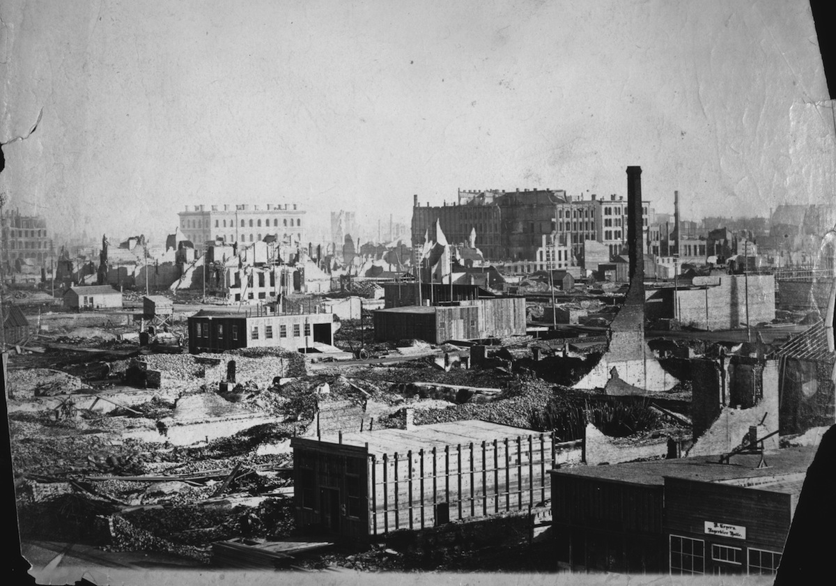 View From Randolph And Market Streets