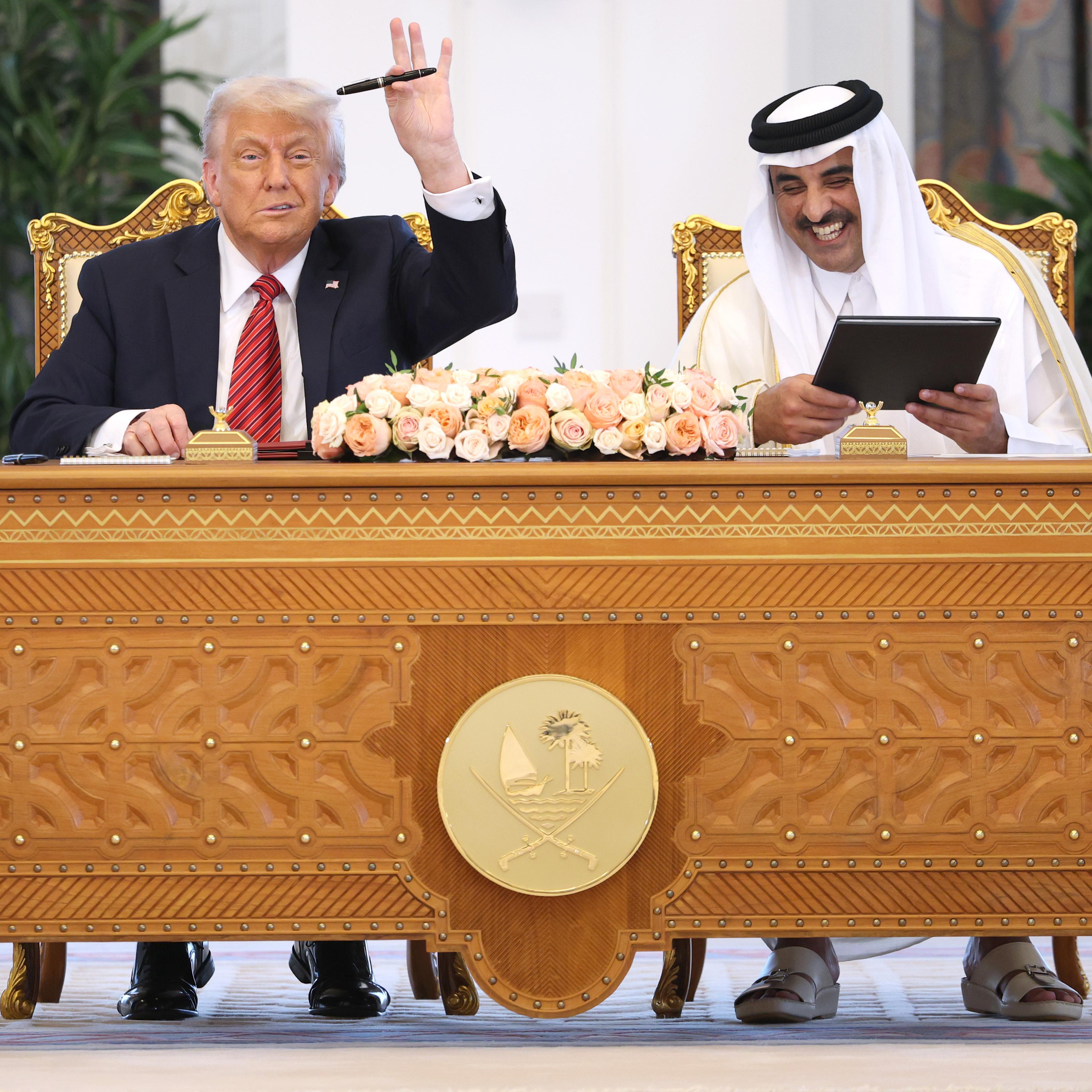 President Trump Makes First Middle East Trip Of His Second Term