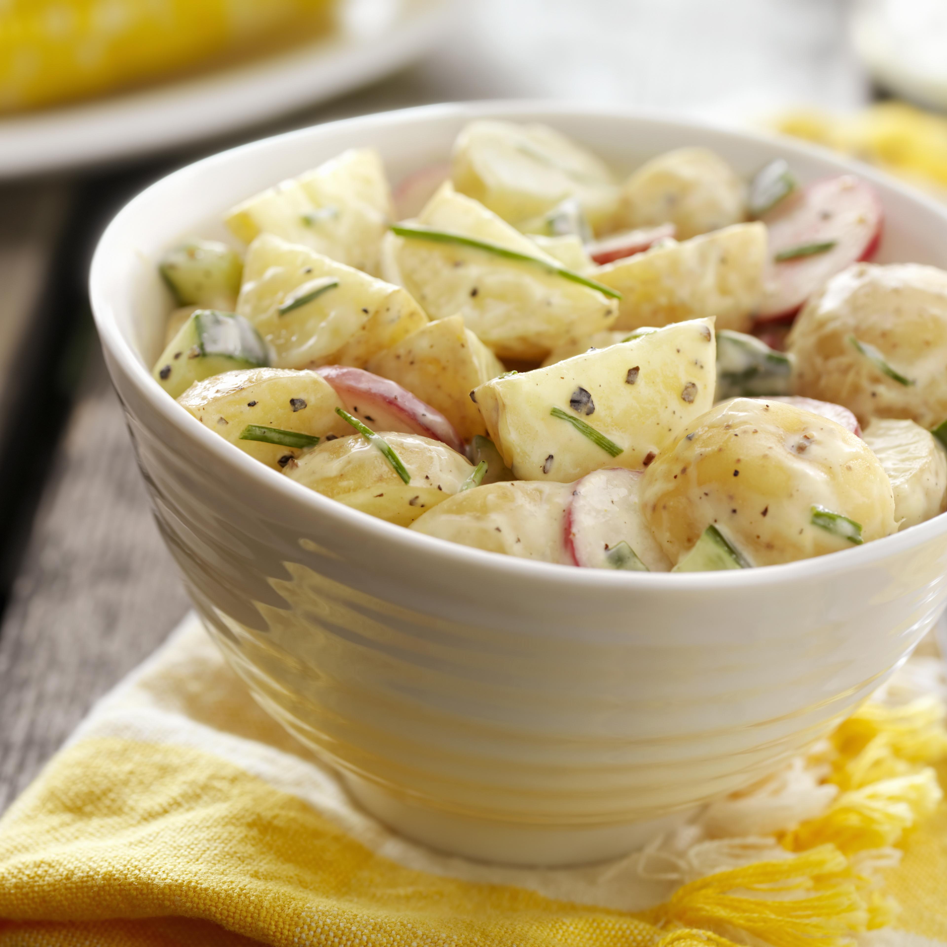 Potato salad at a picnic