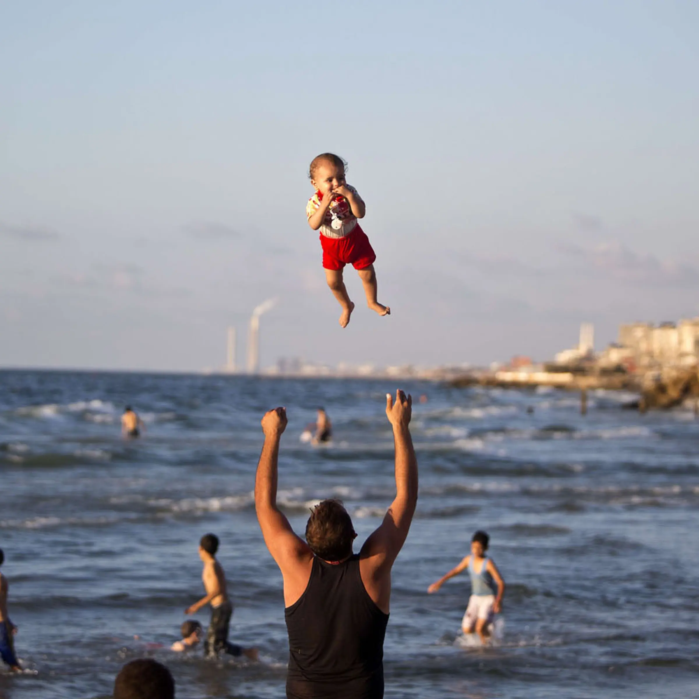 TOPSHOTS-PALESTINIAN-FEATURE-GAZA-BEACH