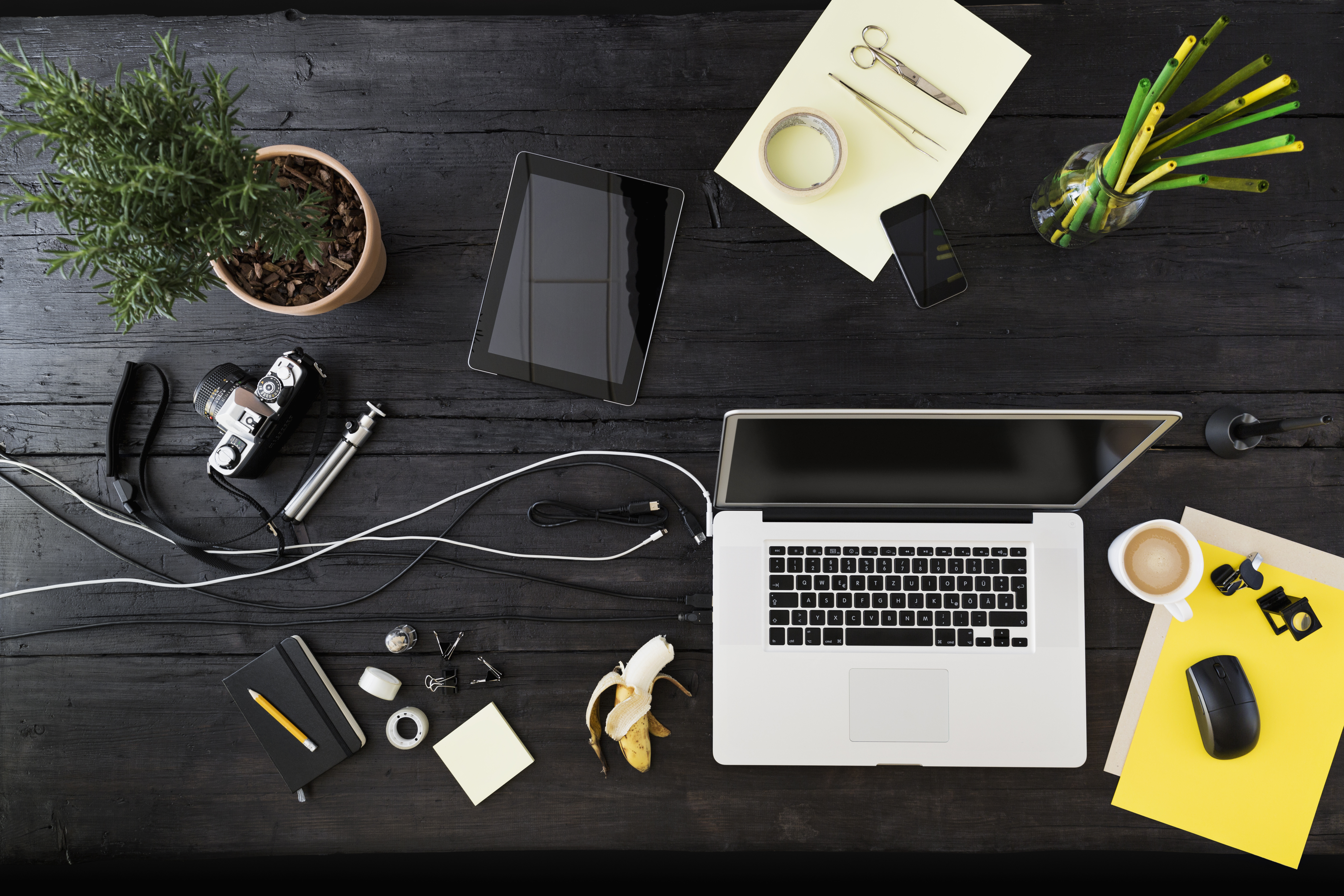 Workplace at home office