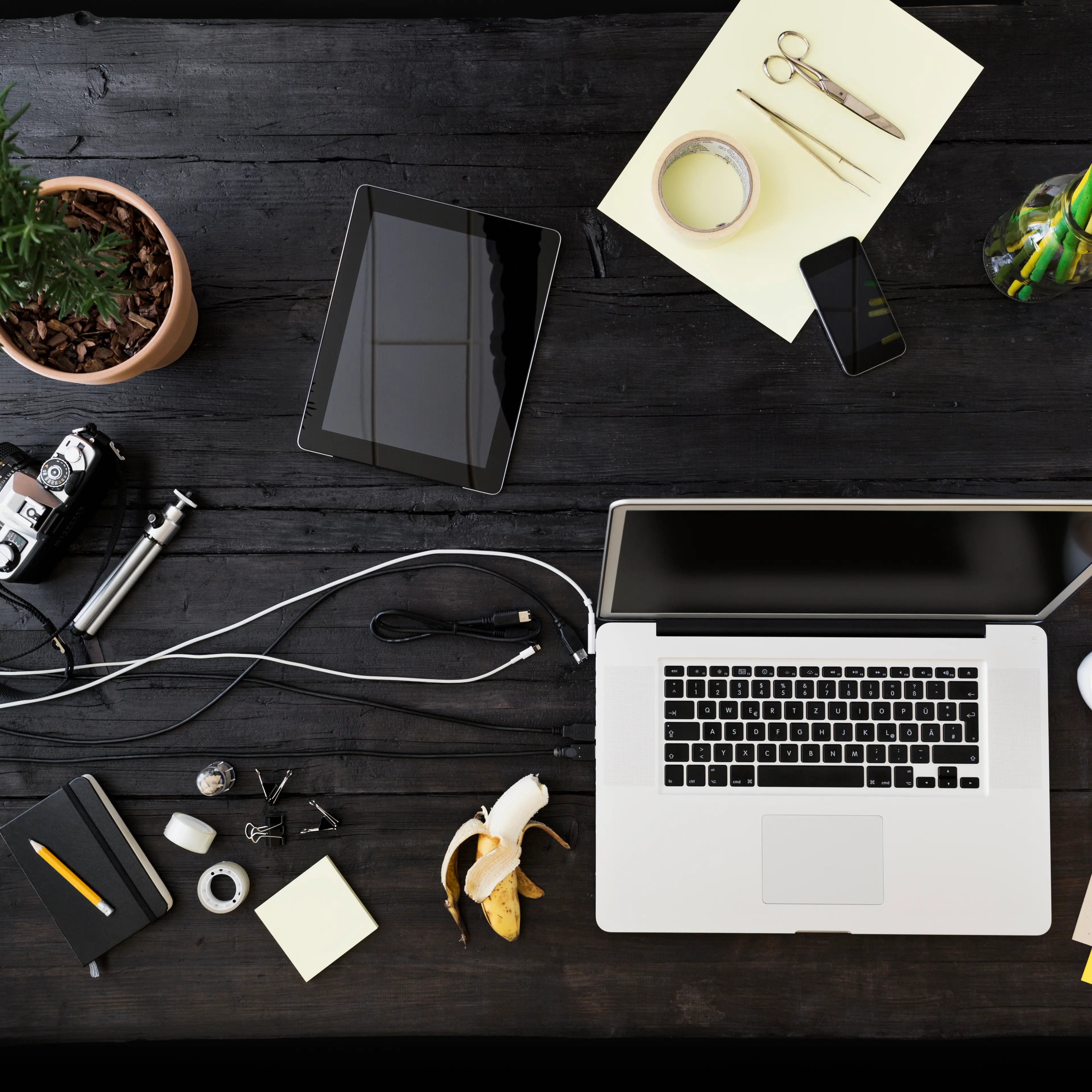 Workplace at home office