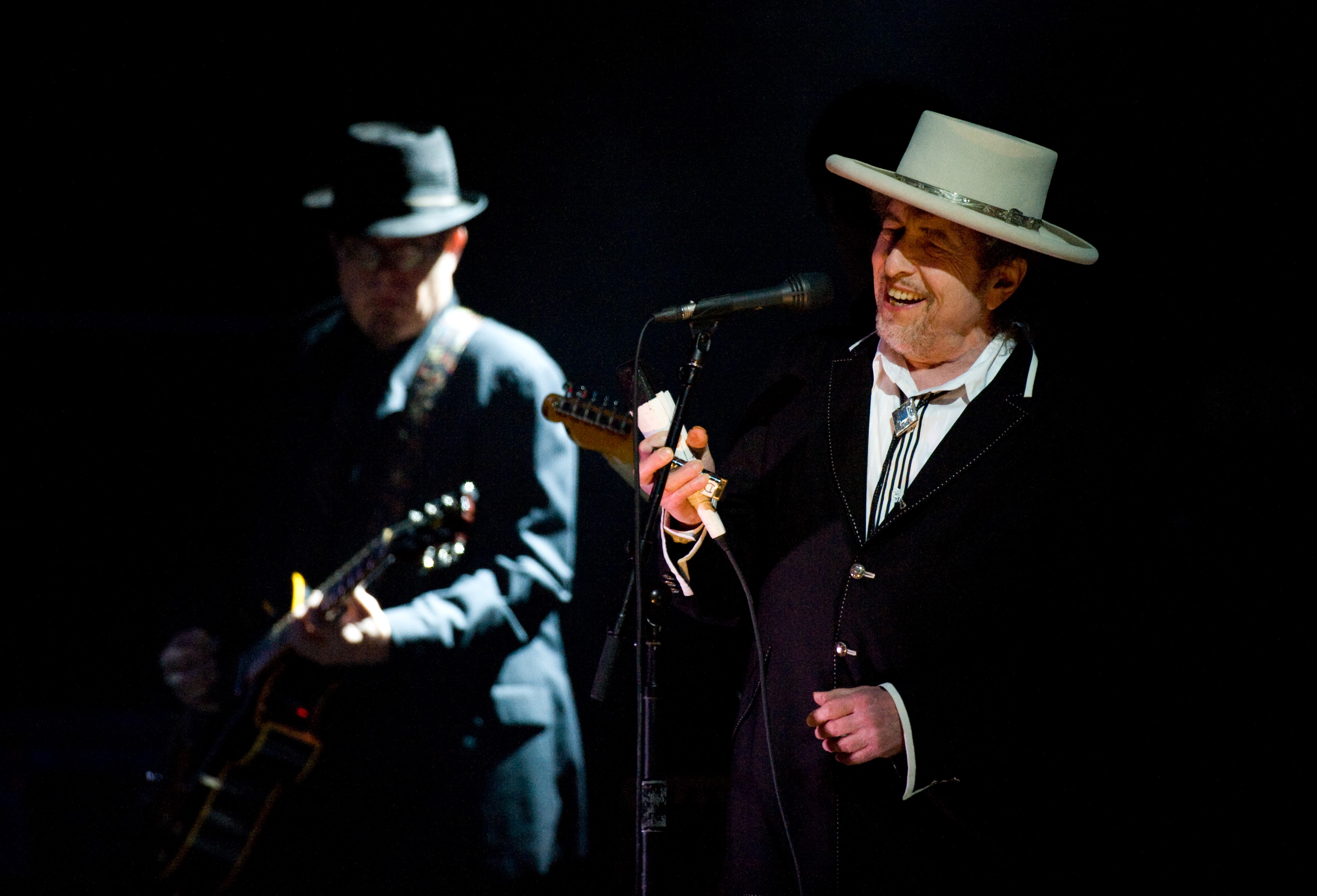 Bob Dylan headlines the Feis Festival in Finsbury Park on June 18, 2011 in London, England.