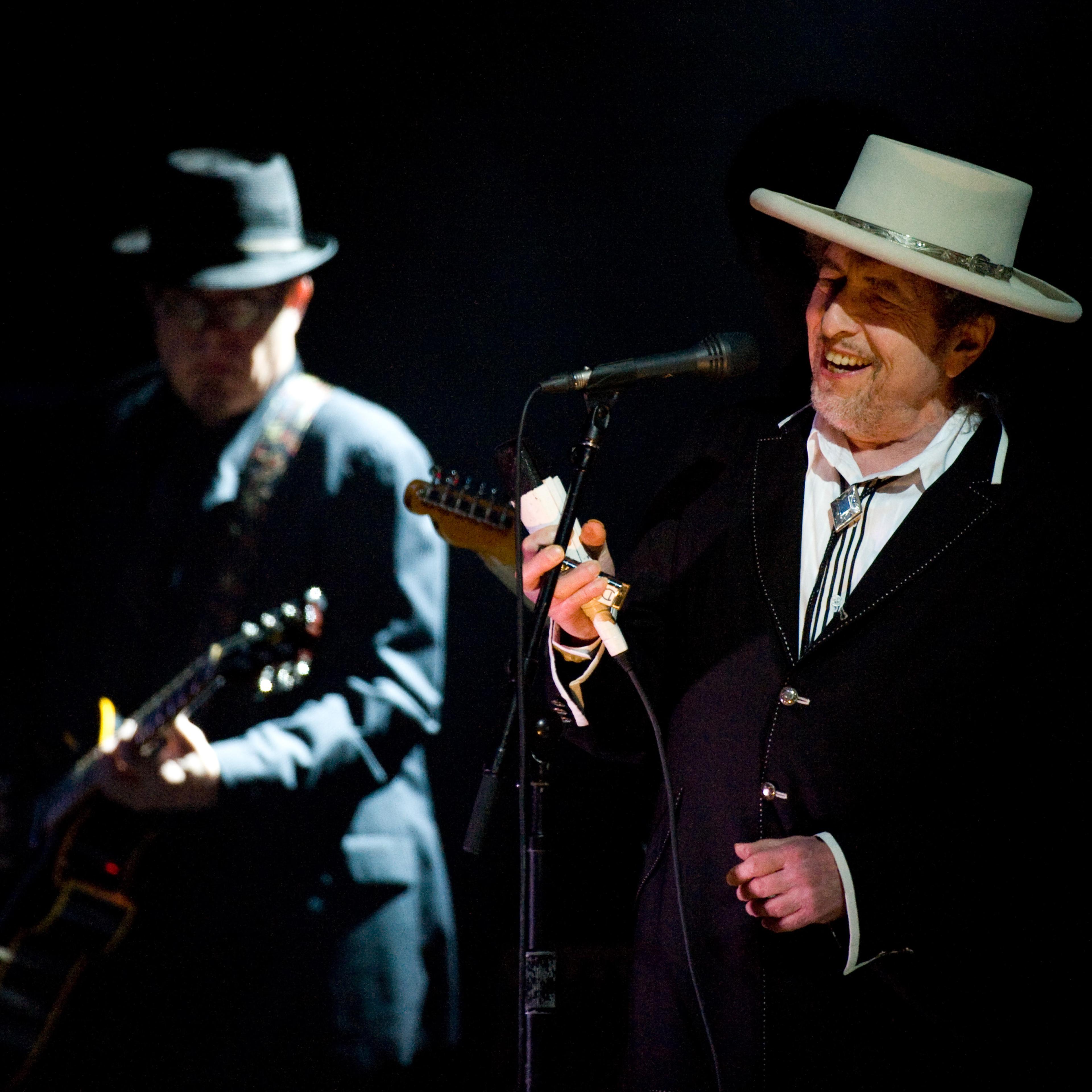 Bob Dylan headlines the Feis Festival in Finsbury Park on June 18, 2011 in London, England.