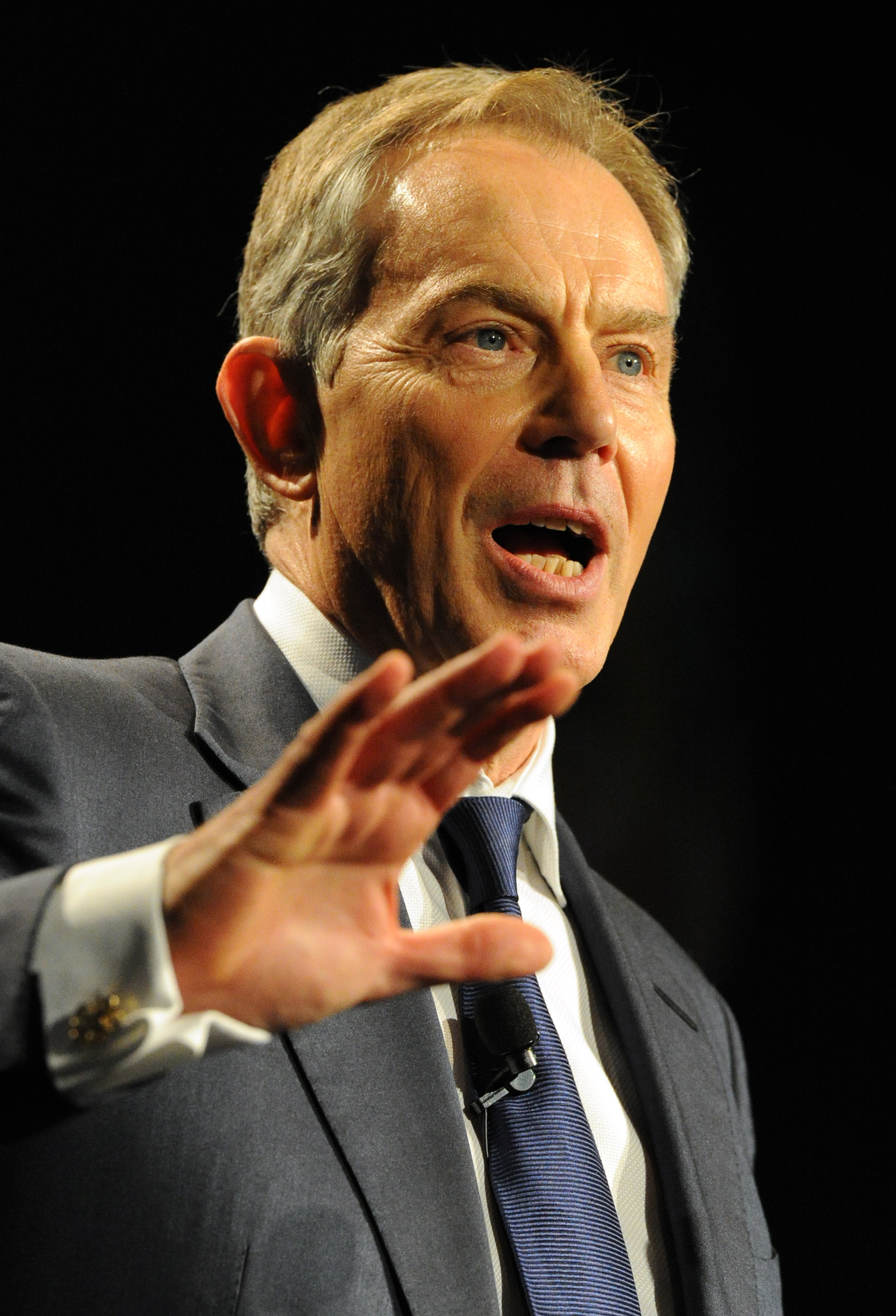 Former British prime minister Tony Blair