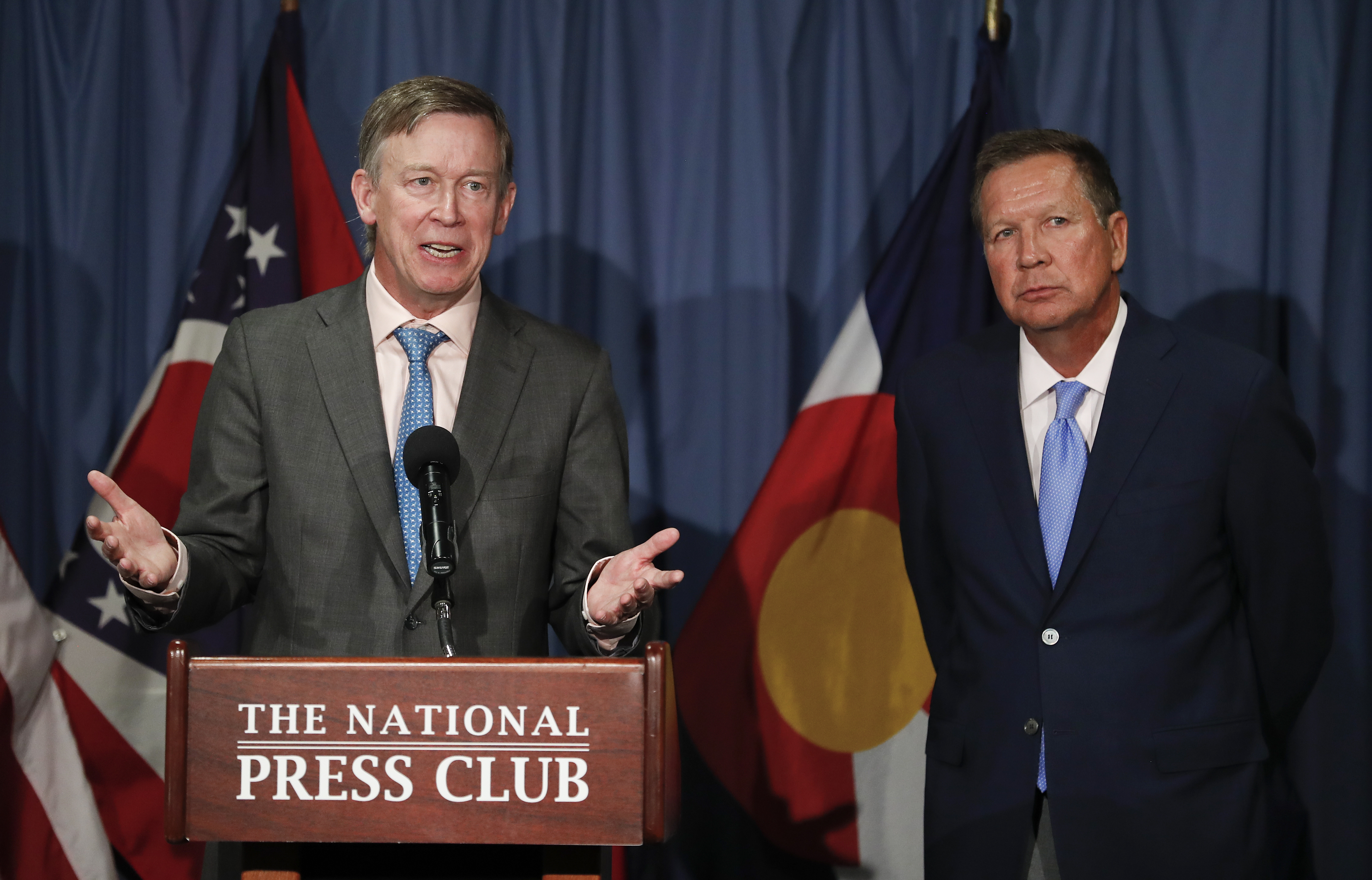 John Hickenlooper, John Kasich