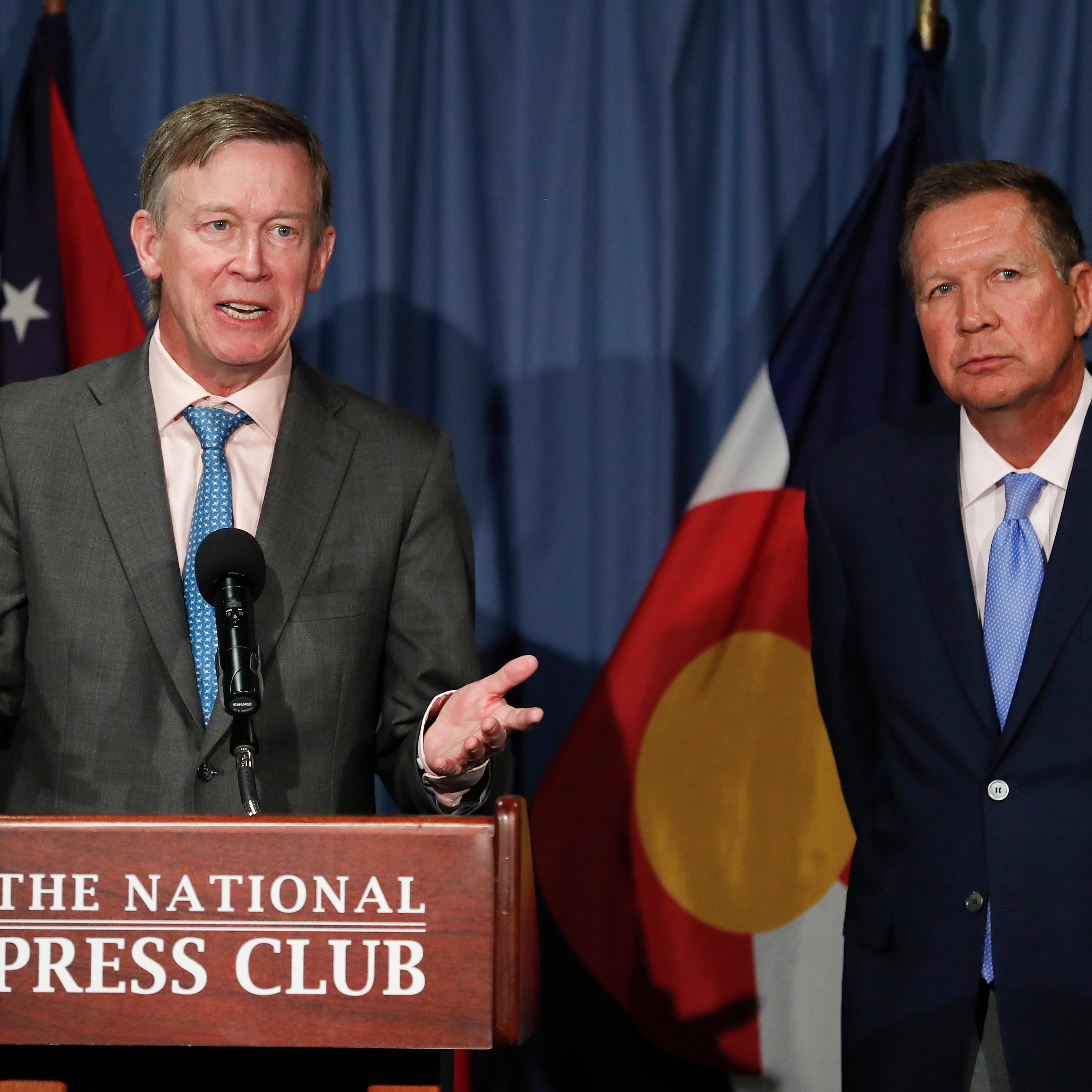 John Hickenlooper, John Kasich