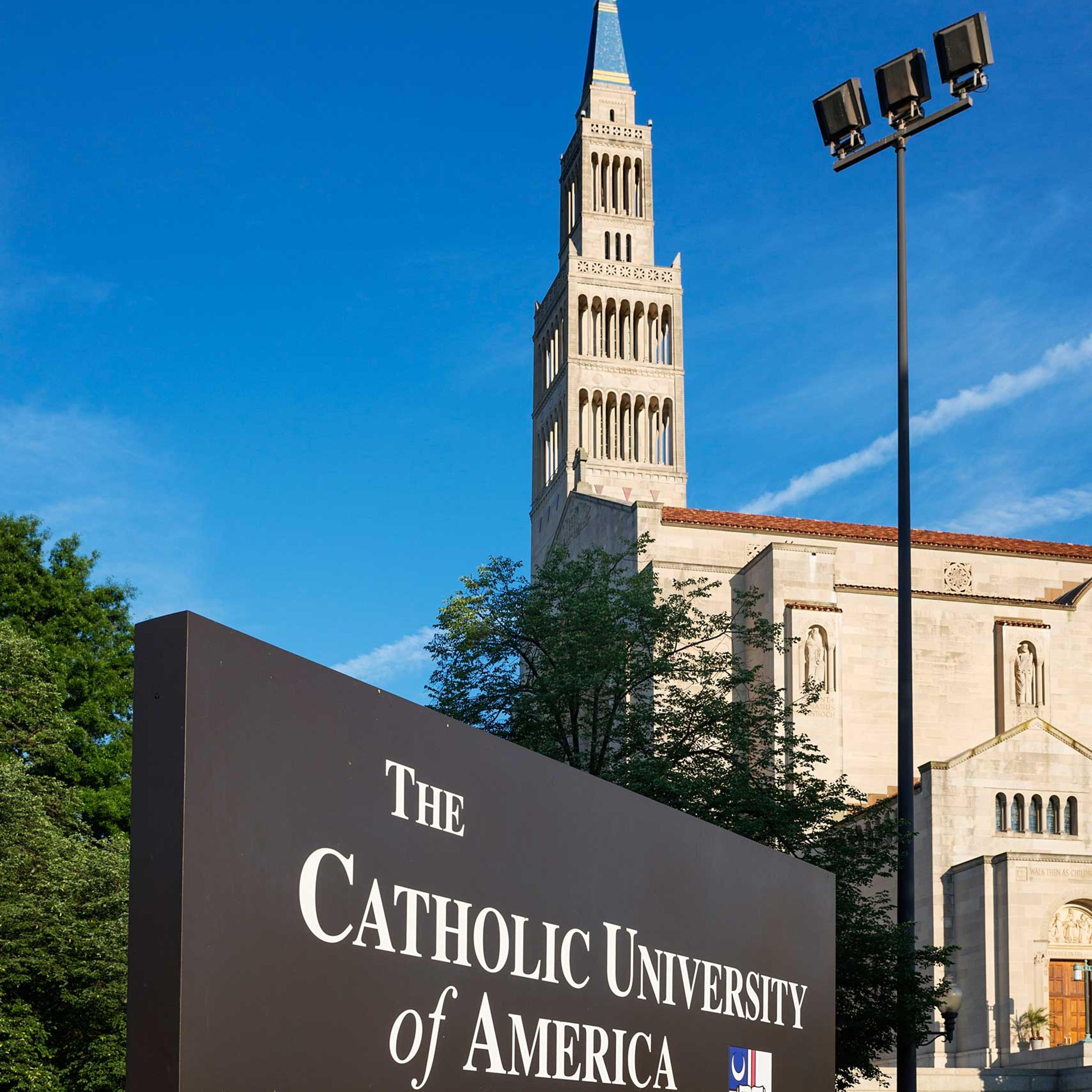The Catholic University of America campus with National