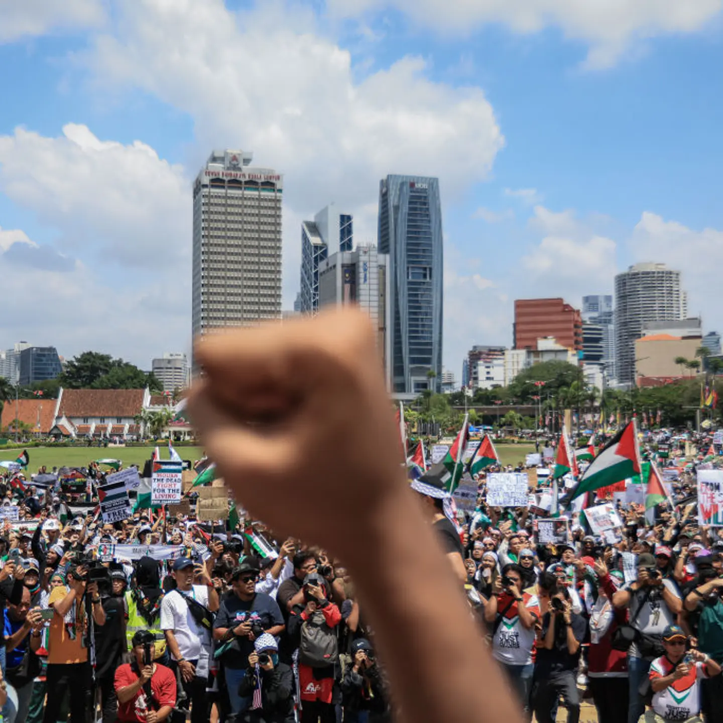 Israel-Palestine Conflict Sparks Demonstrations Across Malaysia