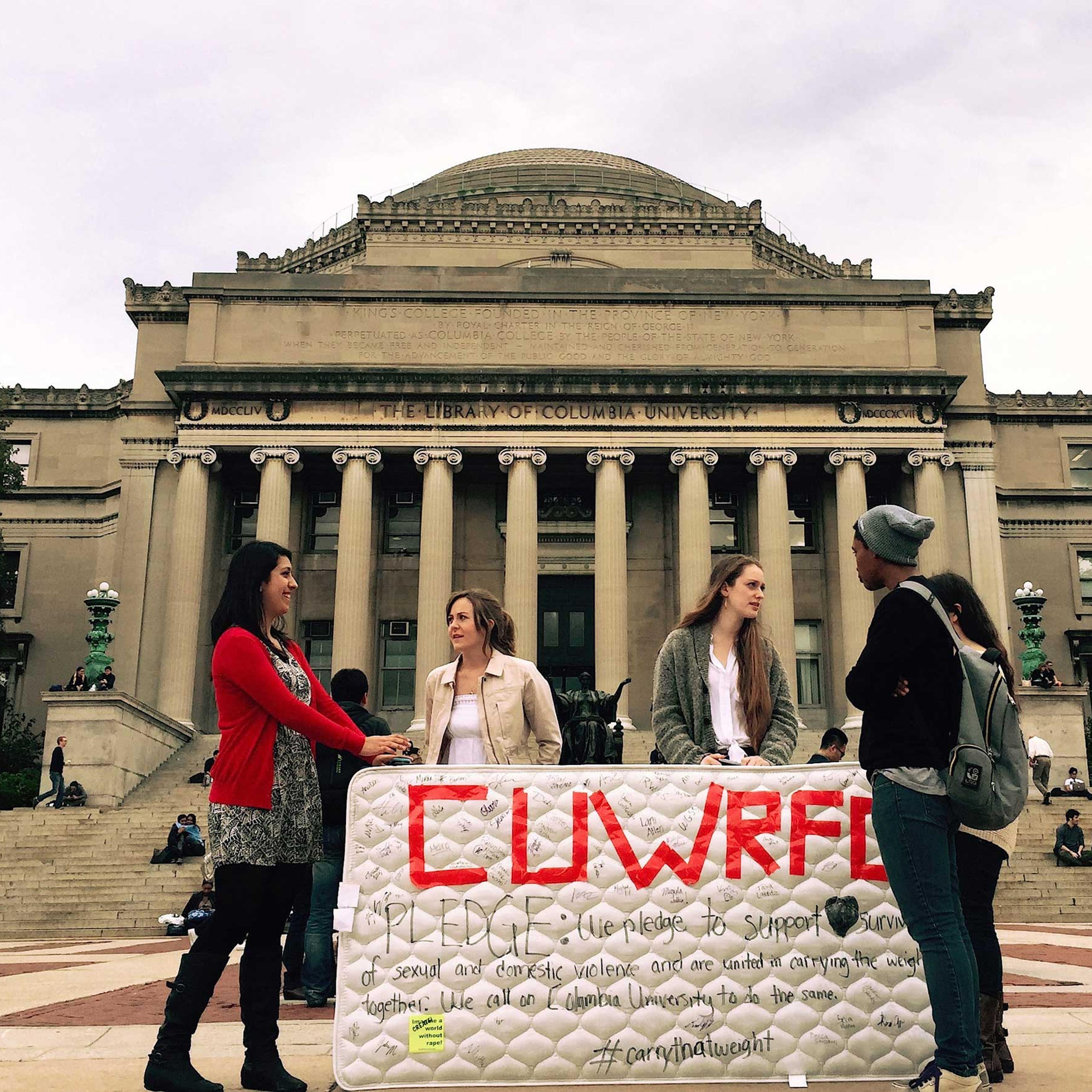 Protest Against Sexual Assault in New York