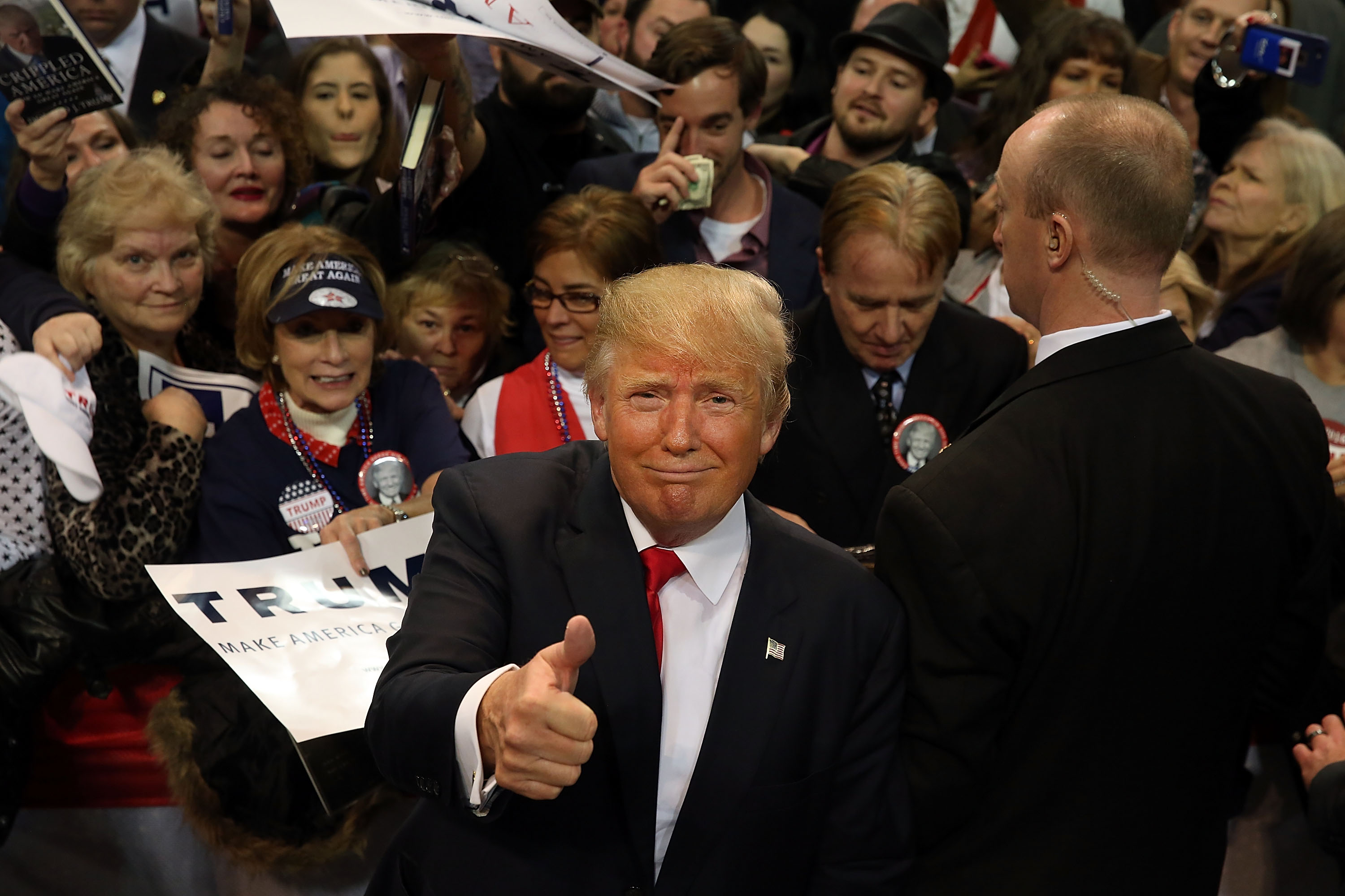 Donald Trump Holds Rally In Biloxi, Mississippi