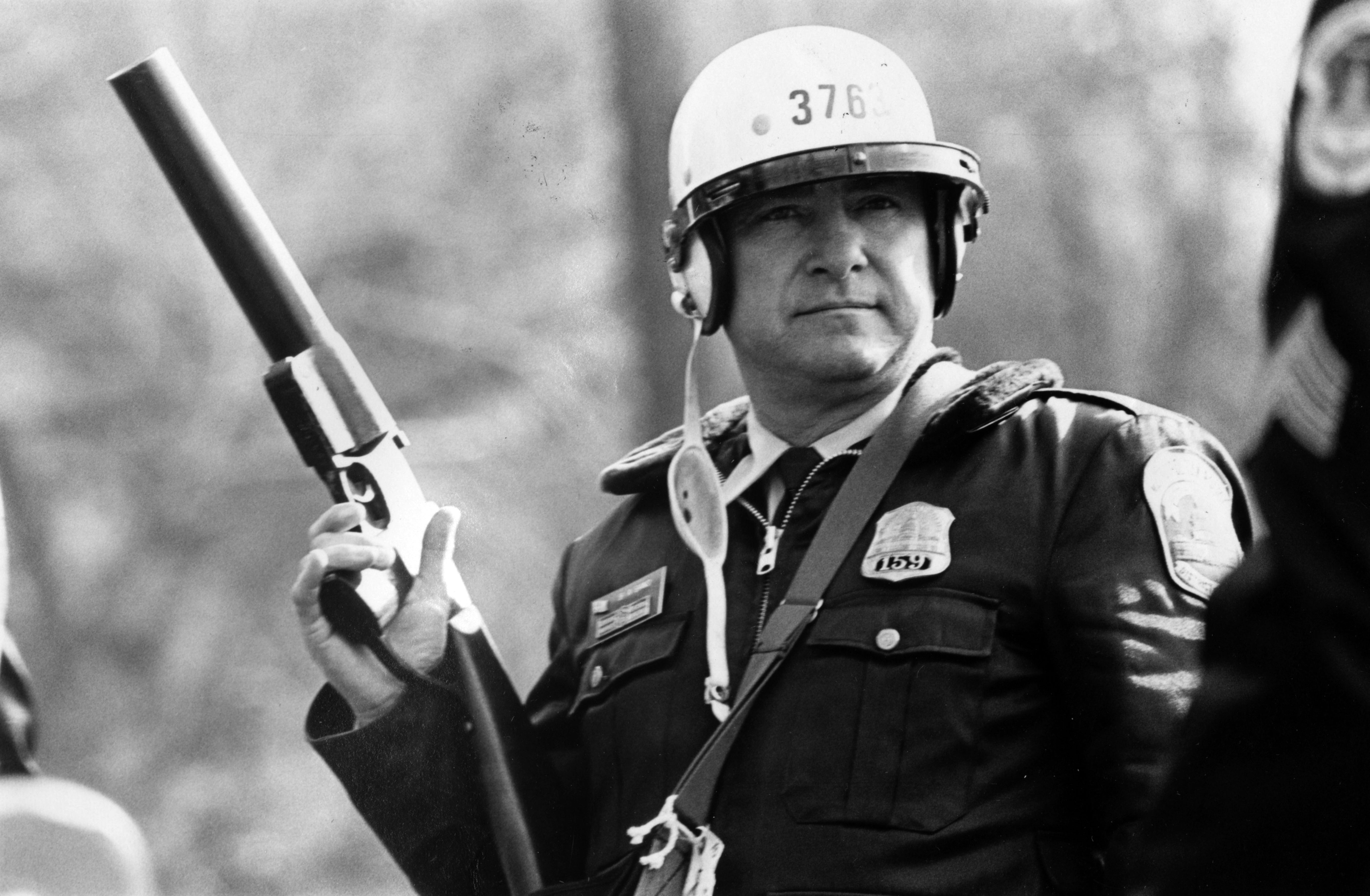 Anti-Klan Protest Police