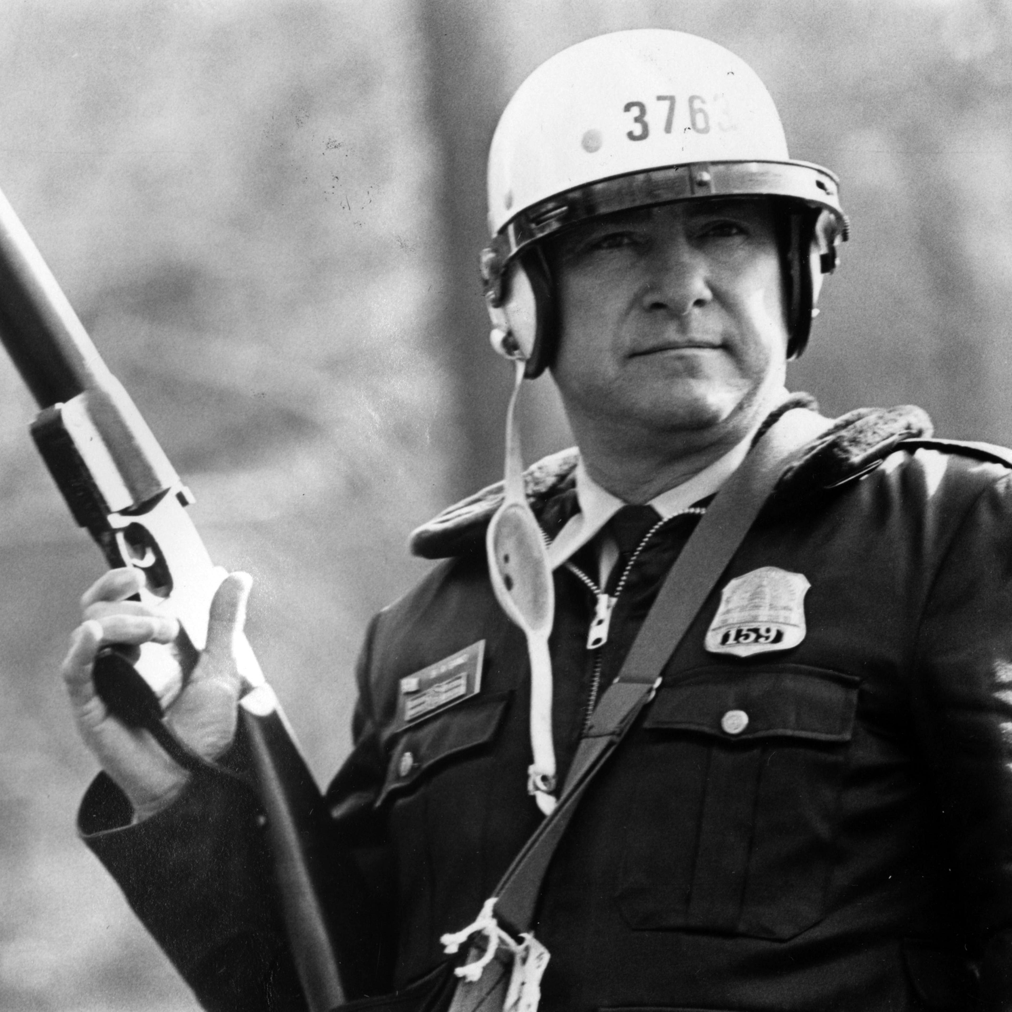 Anti-Klan Protest Police