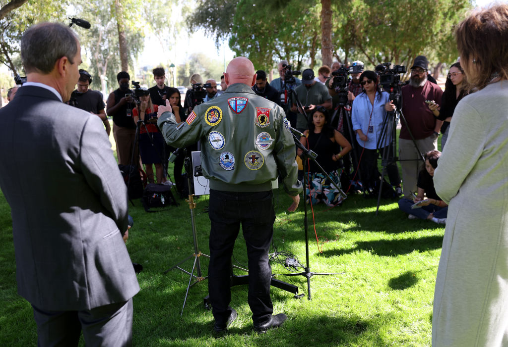 Sen. Mark Kelly Campaigns On Eve Of Midterm Elections In Phoenix