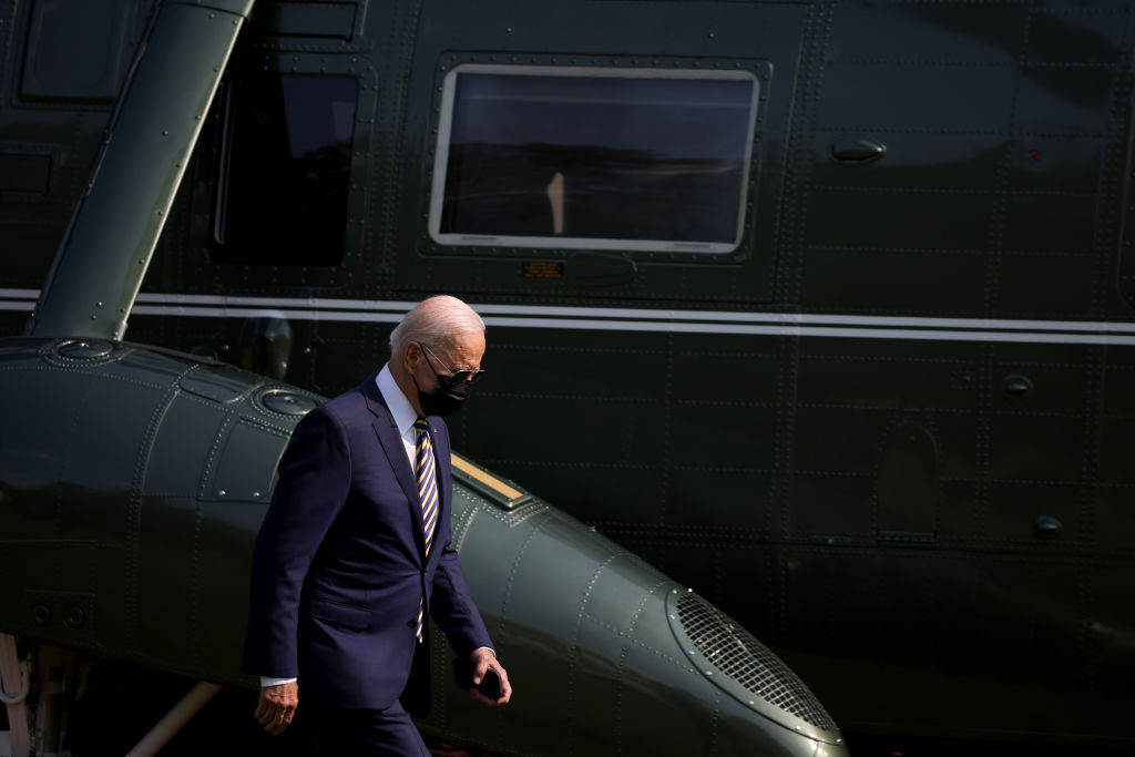 President Biden Returns To White House From Pennsylvania
