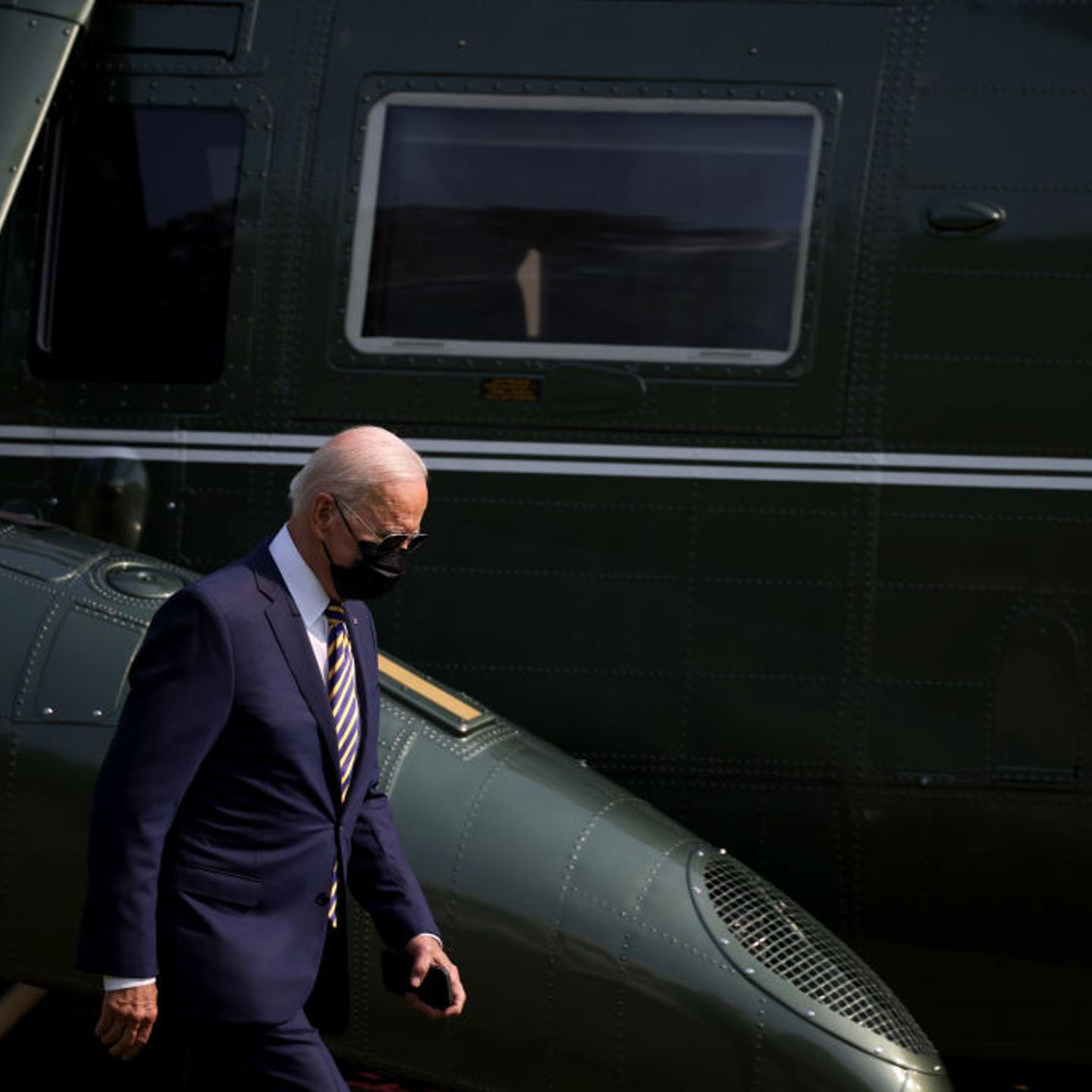 President Biden Returns To White House From Pennsylvania