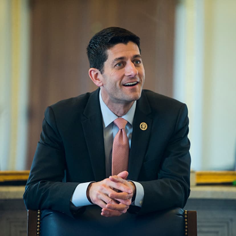 House Ways and Means chairman Rep. Paul Ryan, R-Wisc., speaks with Roll Call in the House Ways and Means Committee room in the U.S. Capitol on Thursday, April 30, 2015.