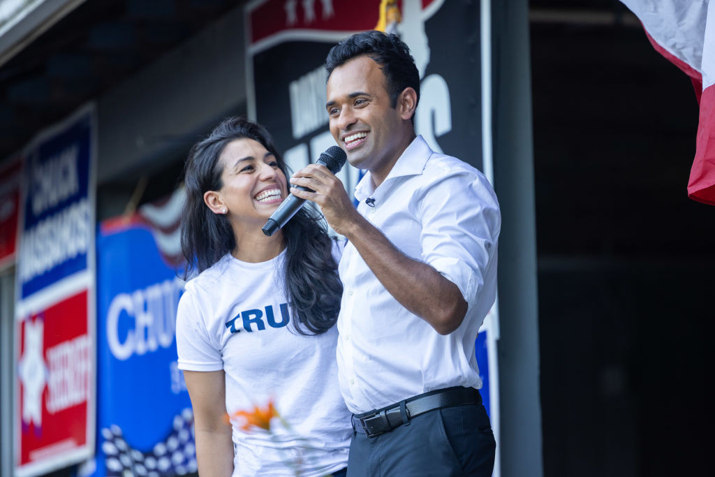 Presidential Candidate Vivek Ramaswamy Attends Labor Day Events In New Hampshire