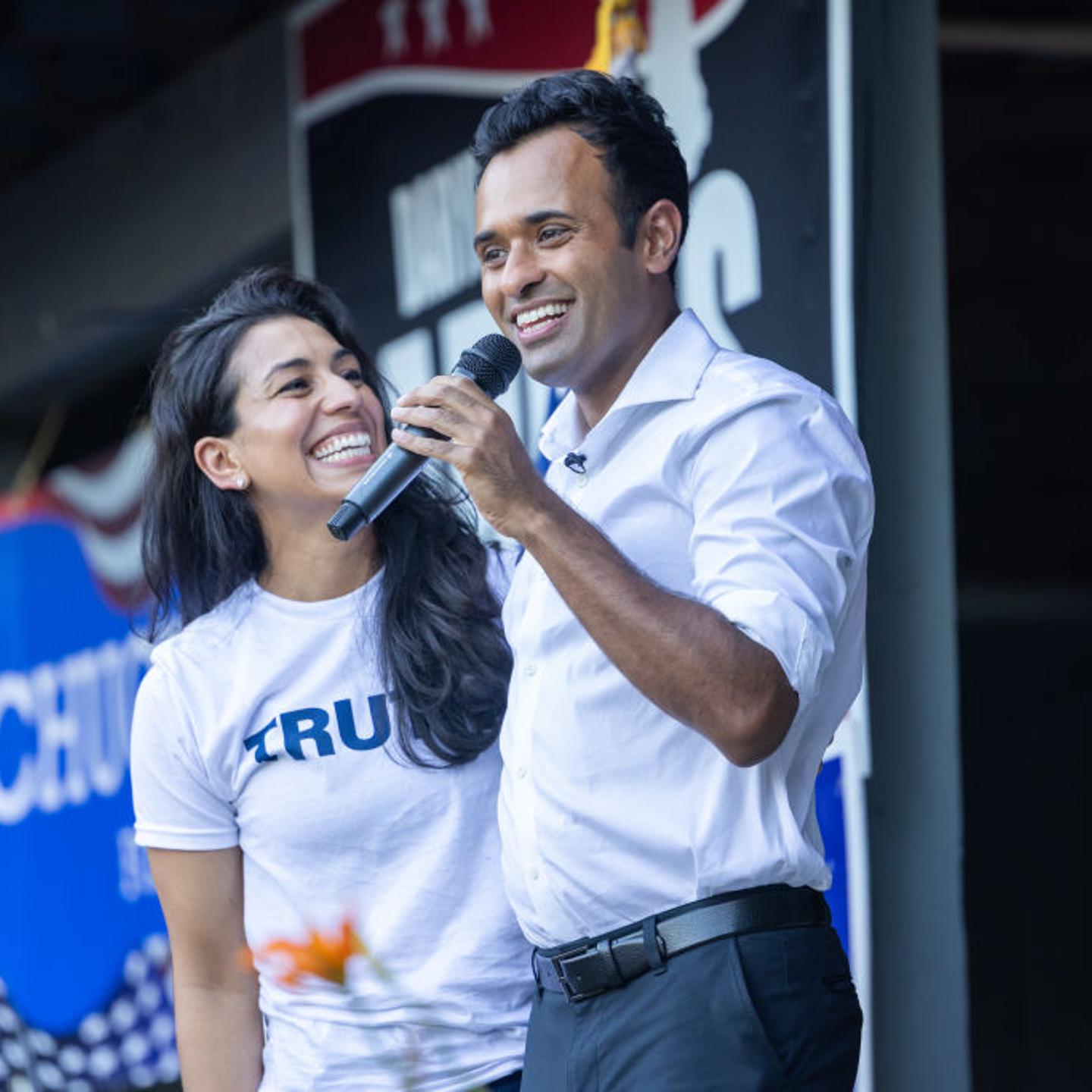 Presidential Candidate Vivek Ramaswamy Attends Labor Day Events In New Hampshire