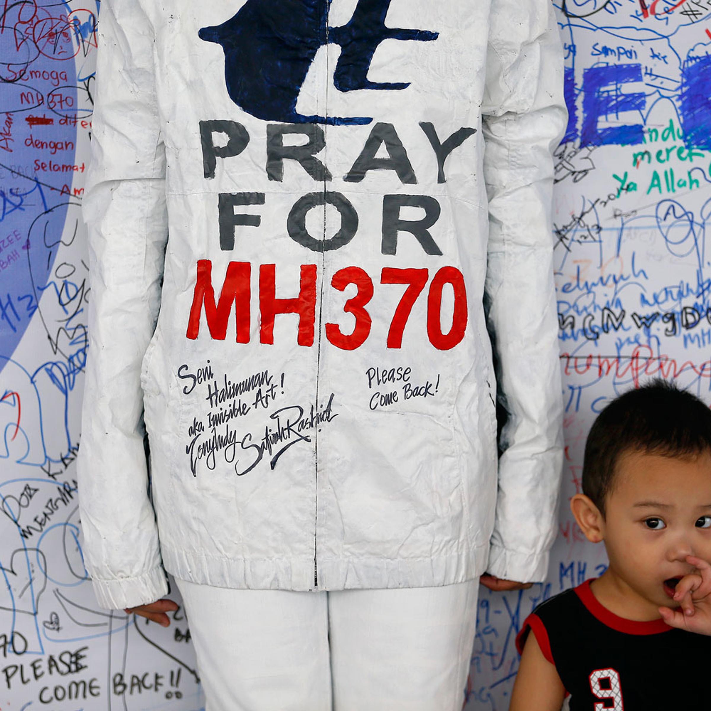 Wall of Hope for missing Malaysia Airlines MH370