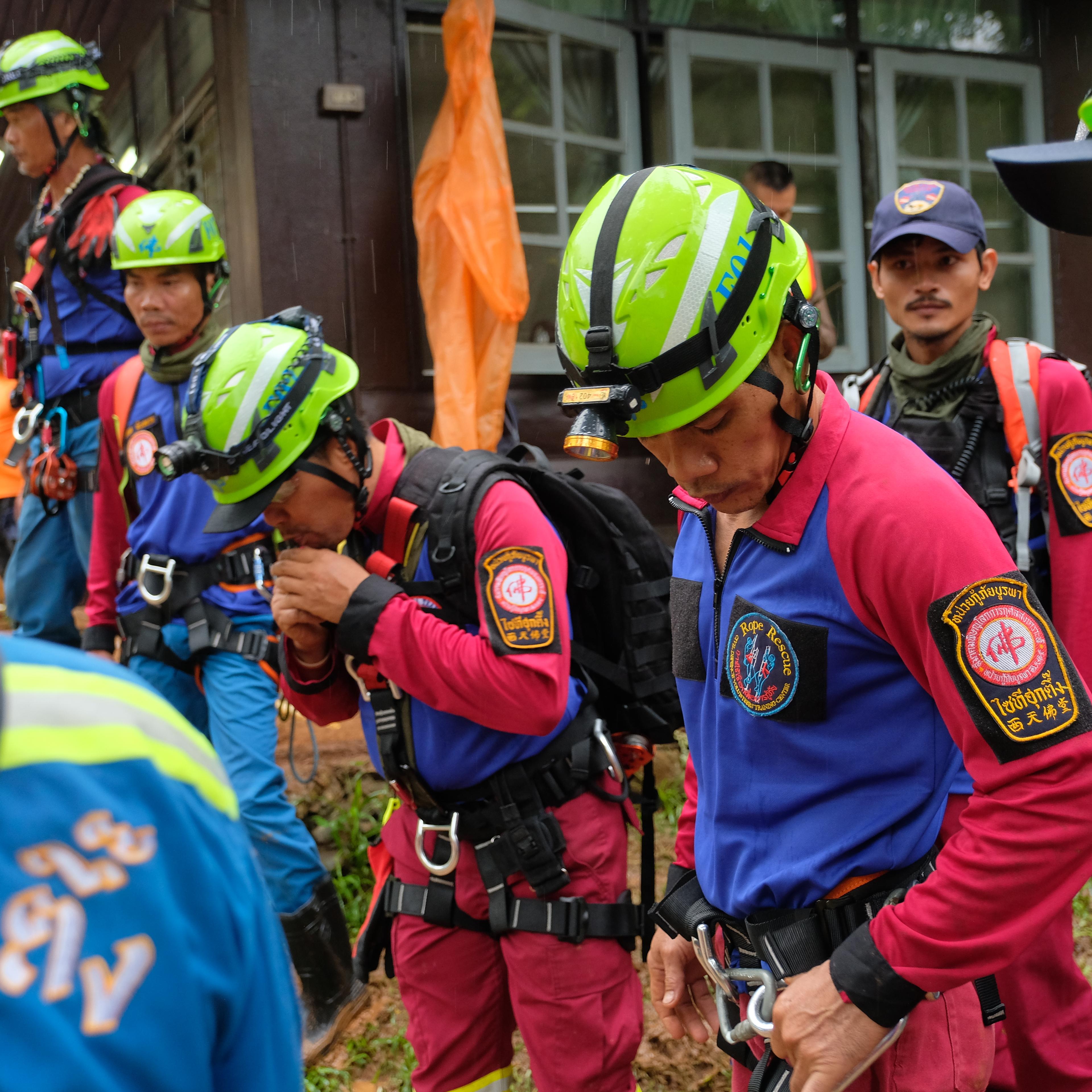 Thailand Cave Rescue For Missing Soccer Team