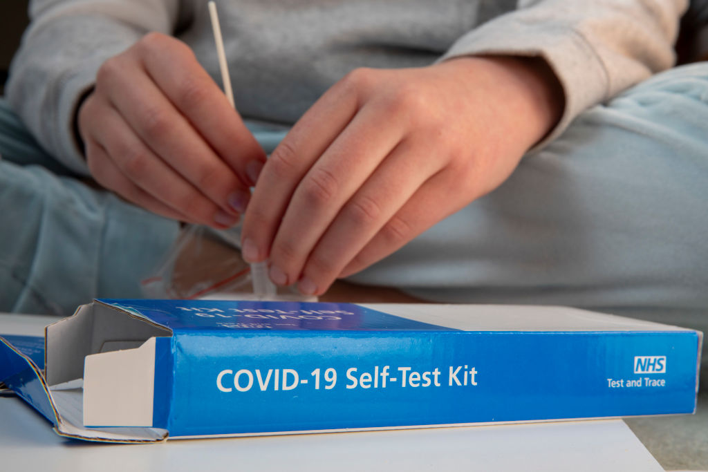 NHS Test And Trace COVID-19 Lateral Flow Test