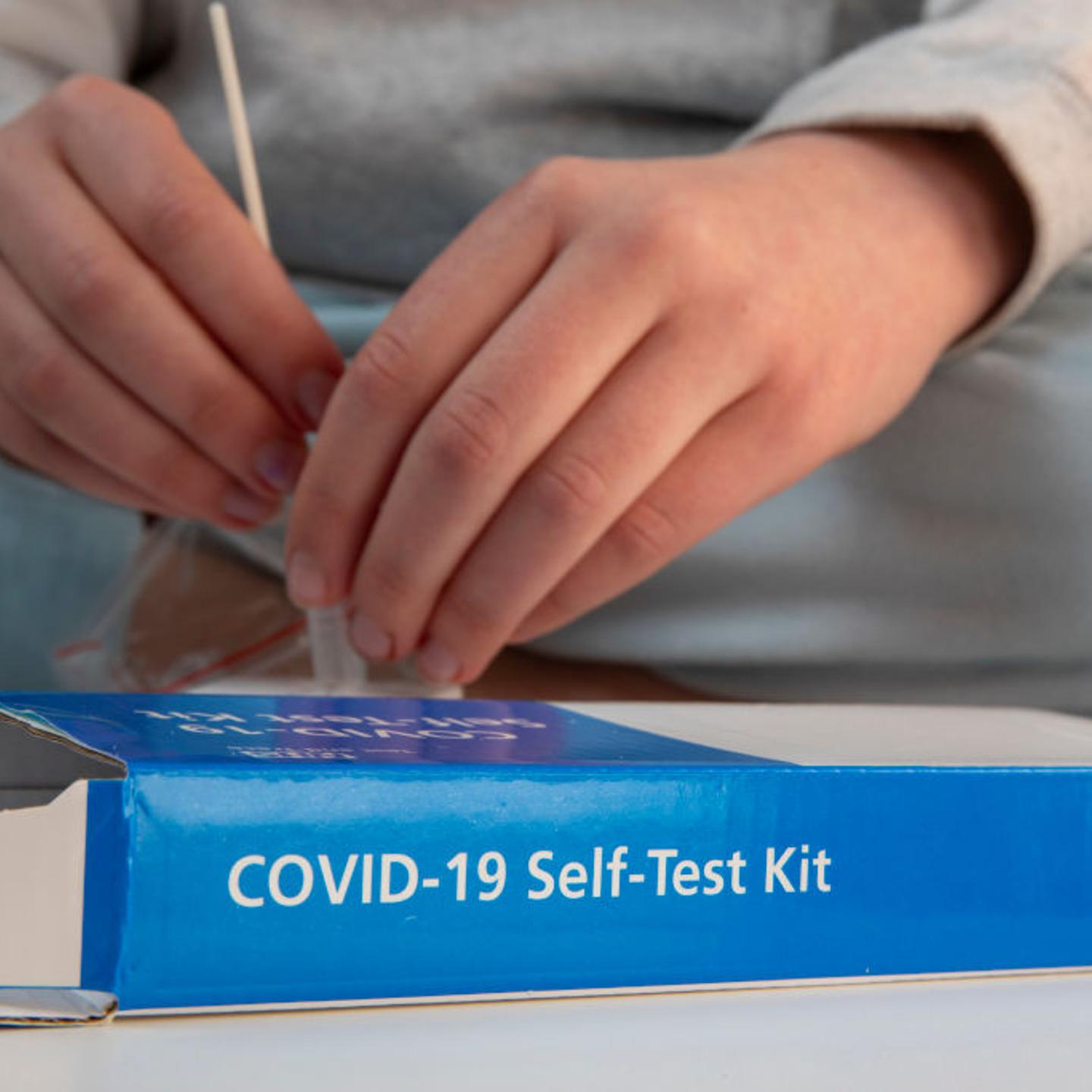 NHS Test And Trace COVID-19 Lateral Flow Test