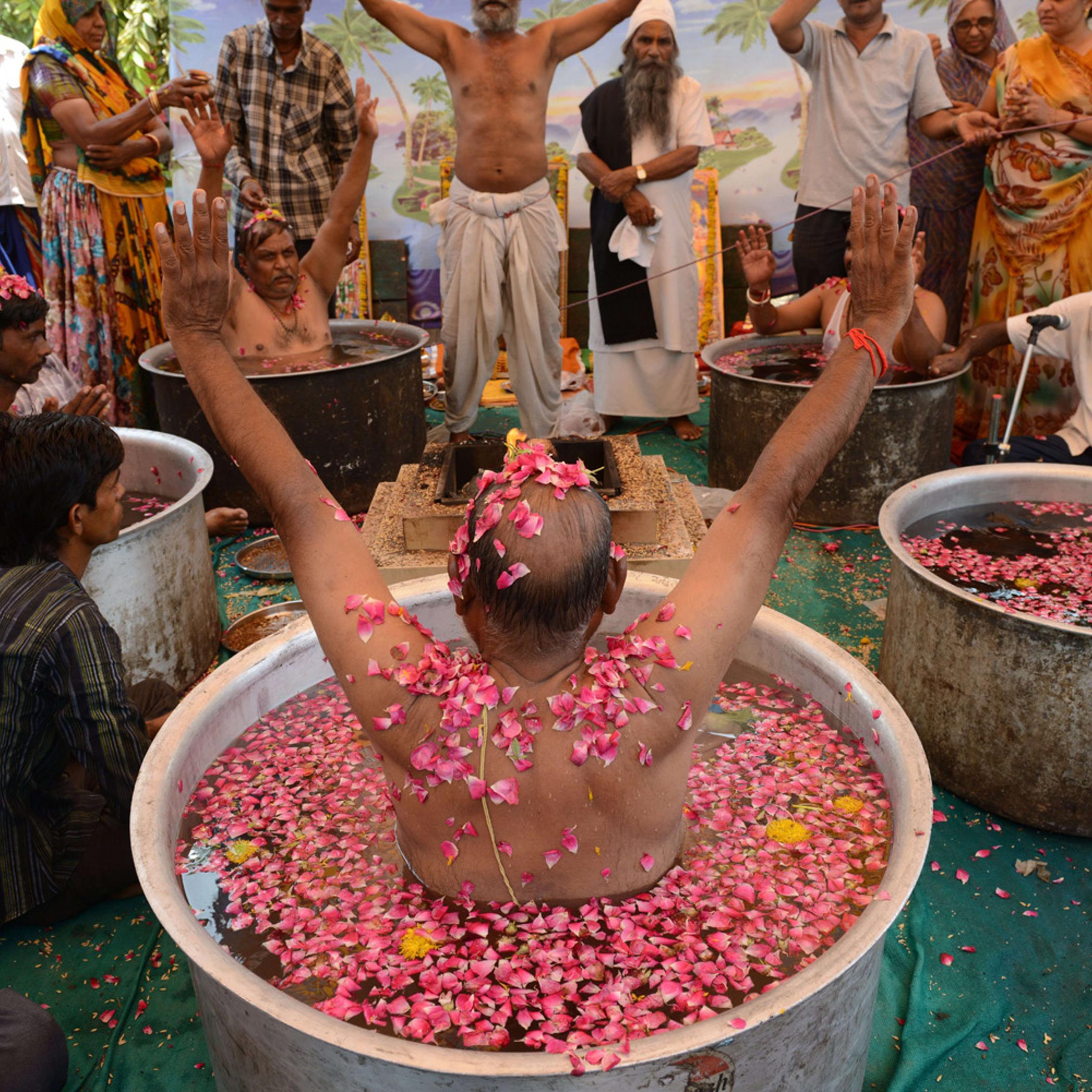 INDIA-RELIGION-HINDU-RAIN