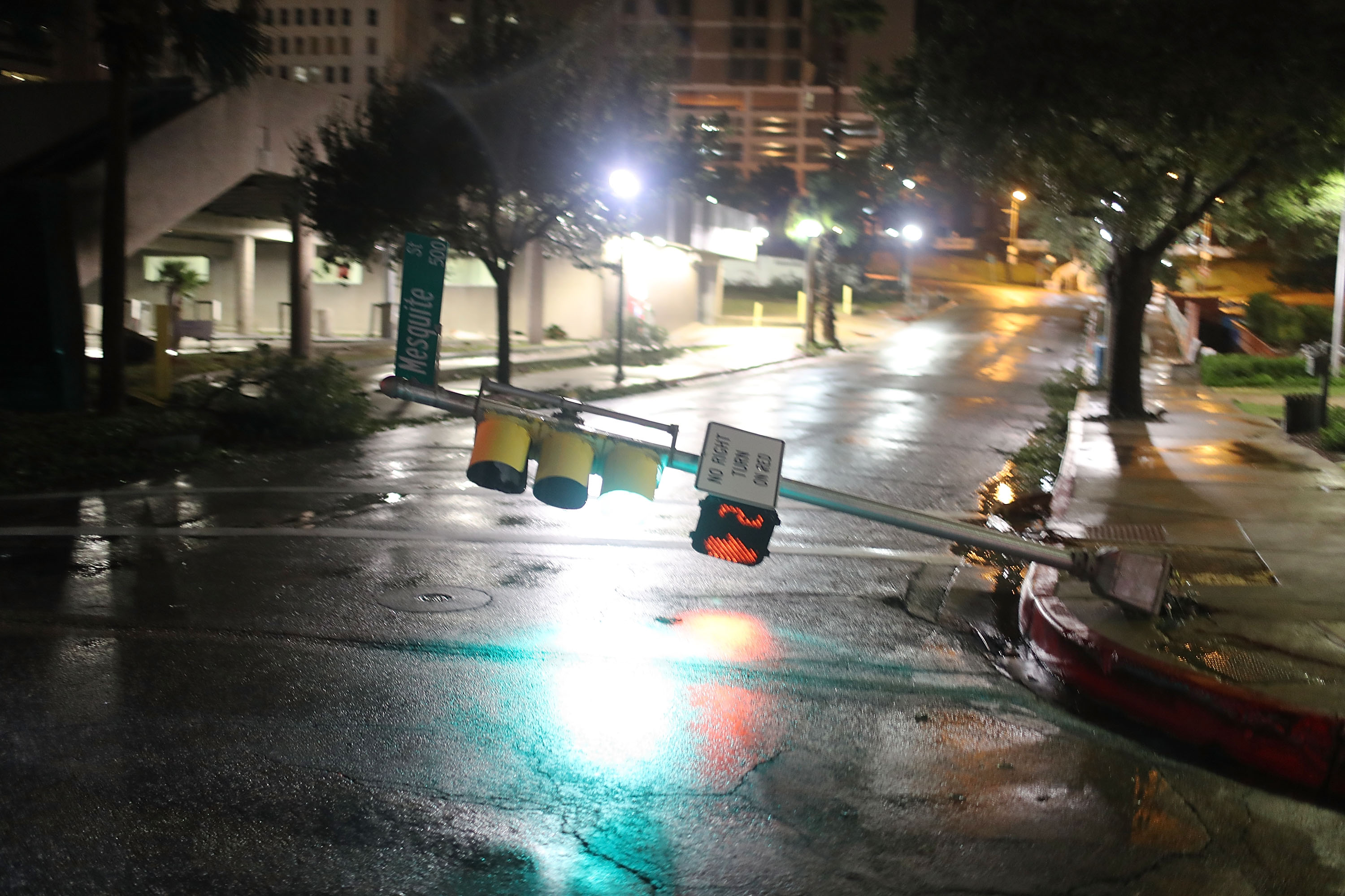 Hurricane Harvey Slams Into Texas Gulf Coast