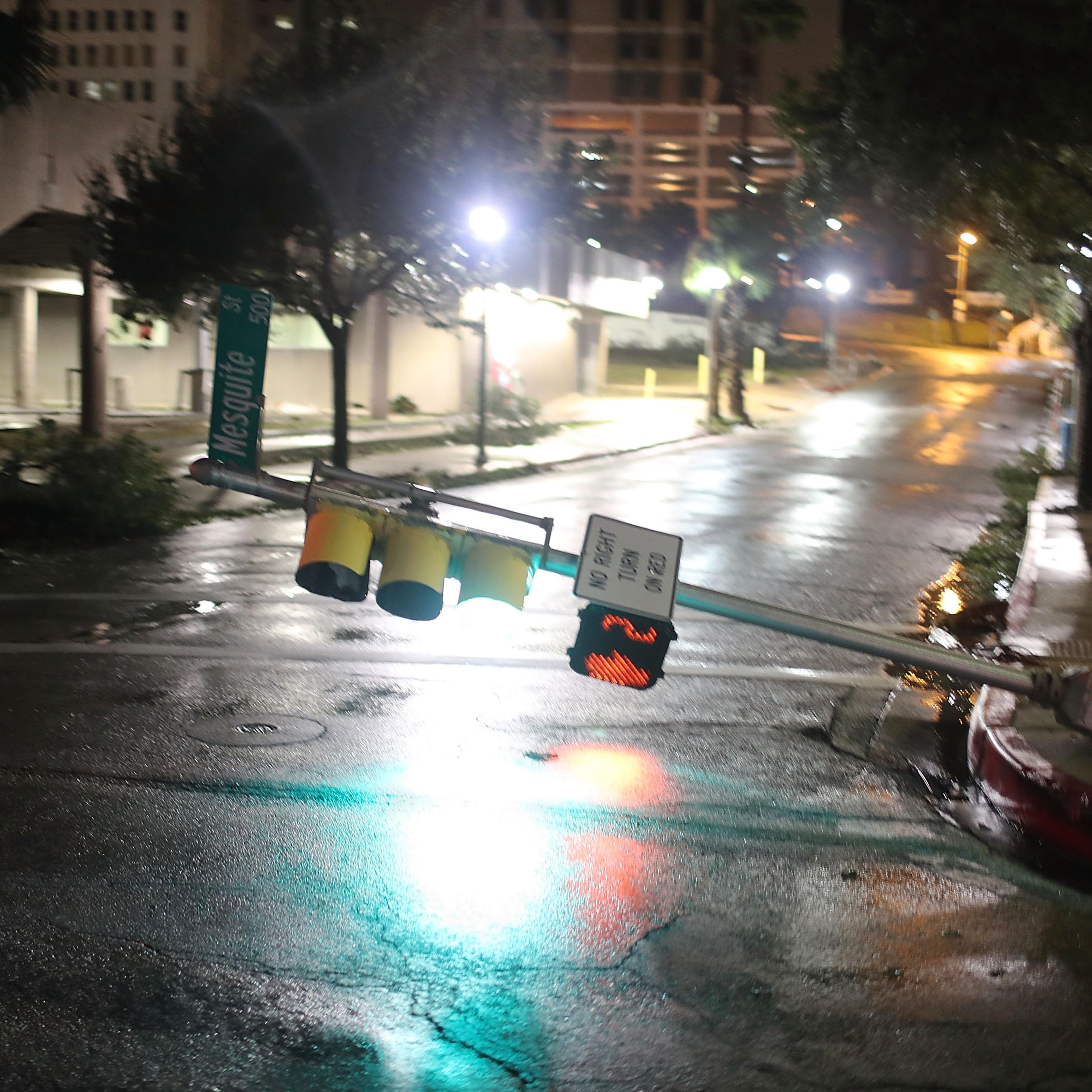 Hurricane Harvey Slams Into Texas Gulf Coast
