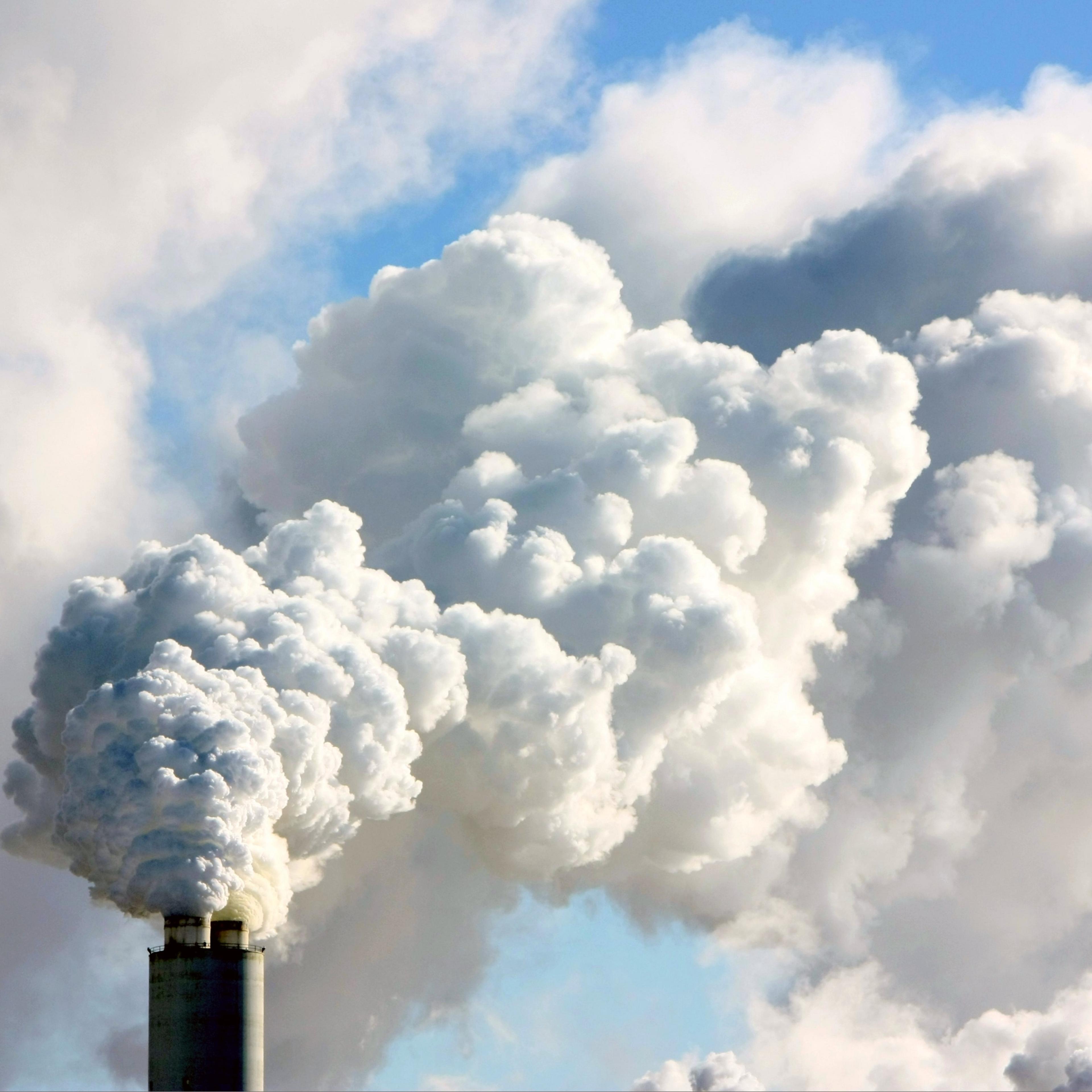 Smoke stacks climate change