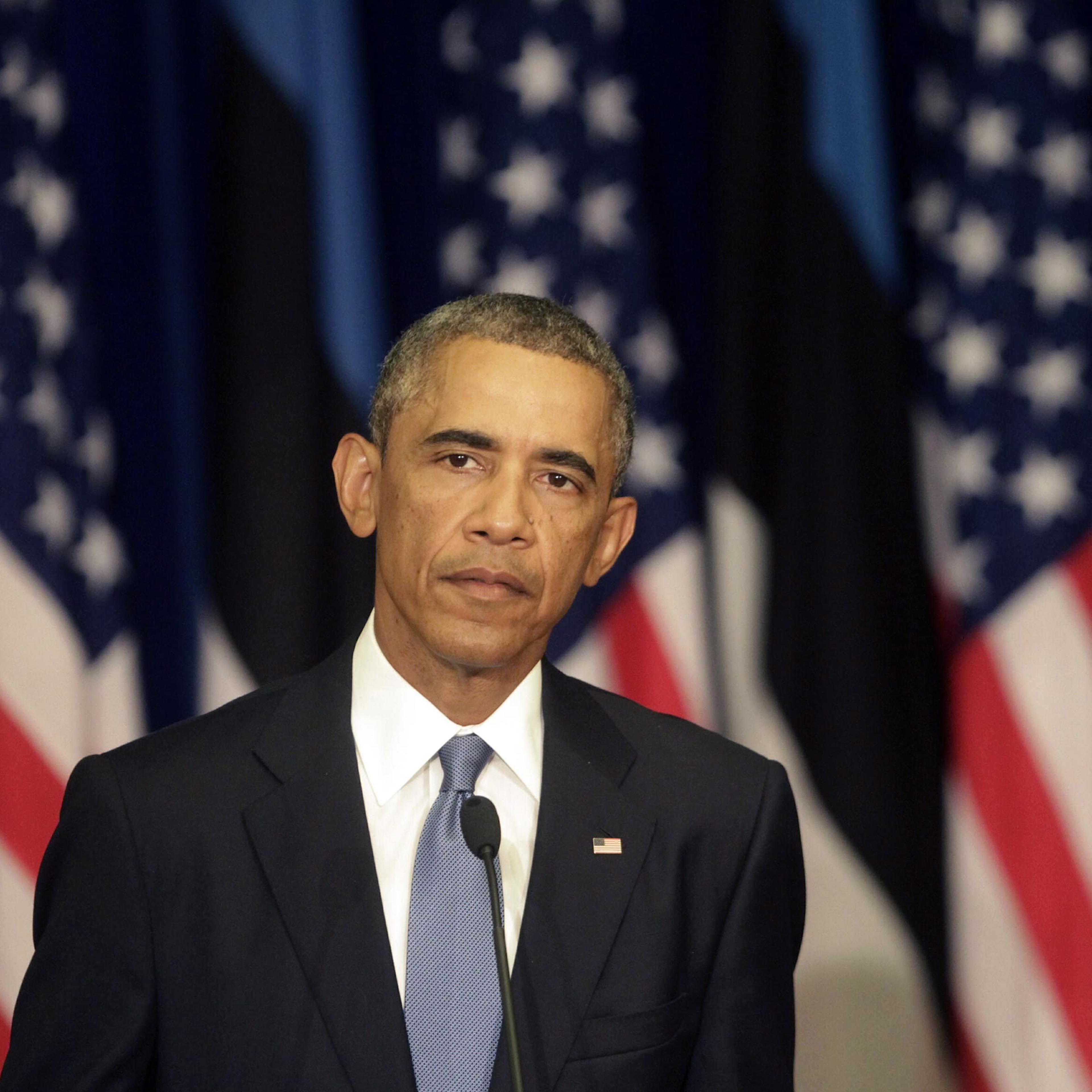 US President Barack Obama in Estonia to discuss security in Baltics