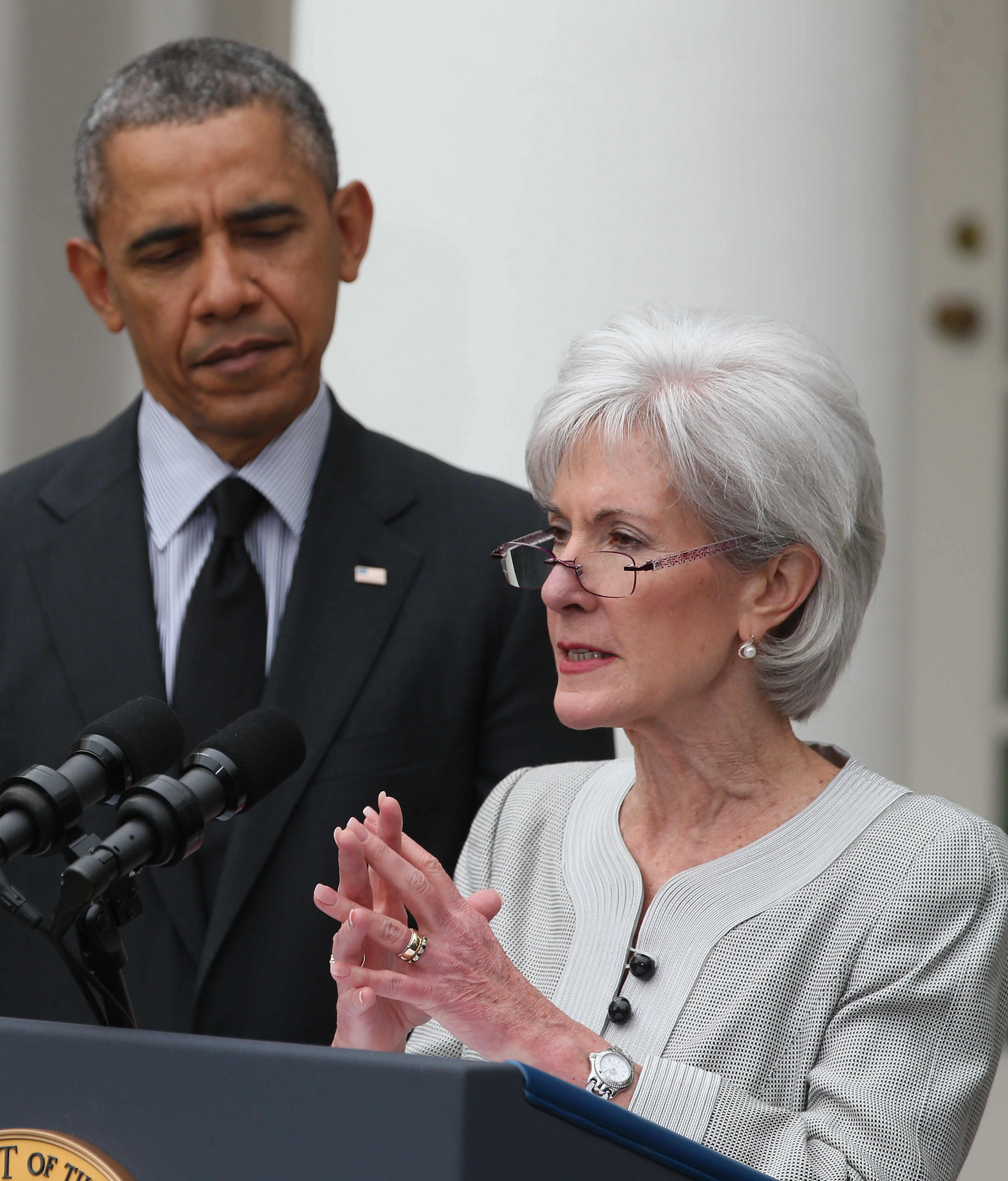 Obama Announces His Choice For Health and Human Services Secretary To Succeed Sebelius