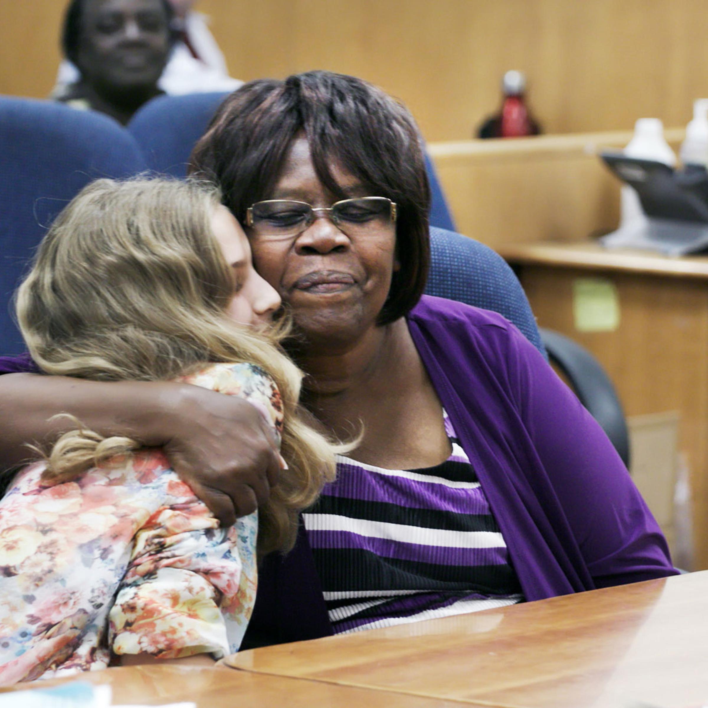 Earcylene Beavers with foster daughter Sydney
