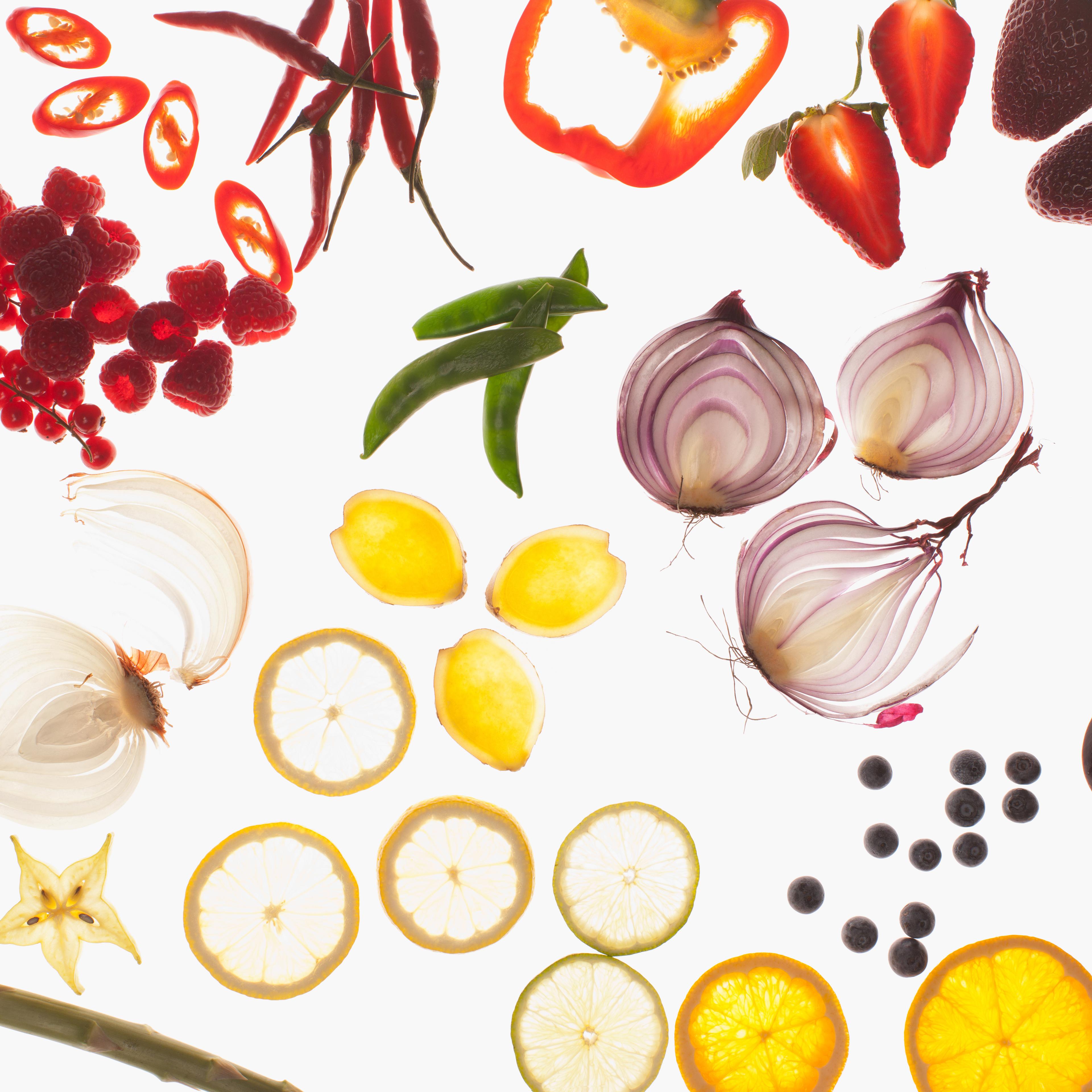 Fruits and vegetables