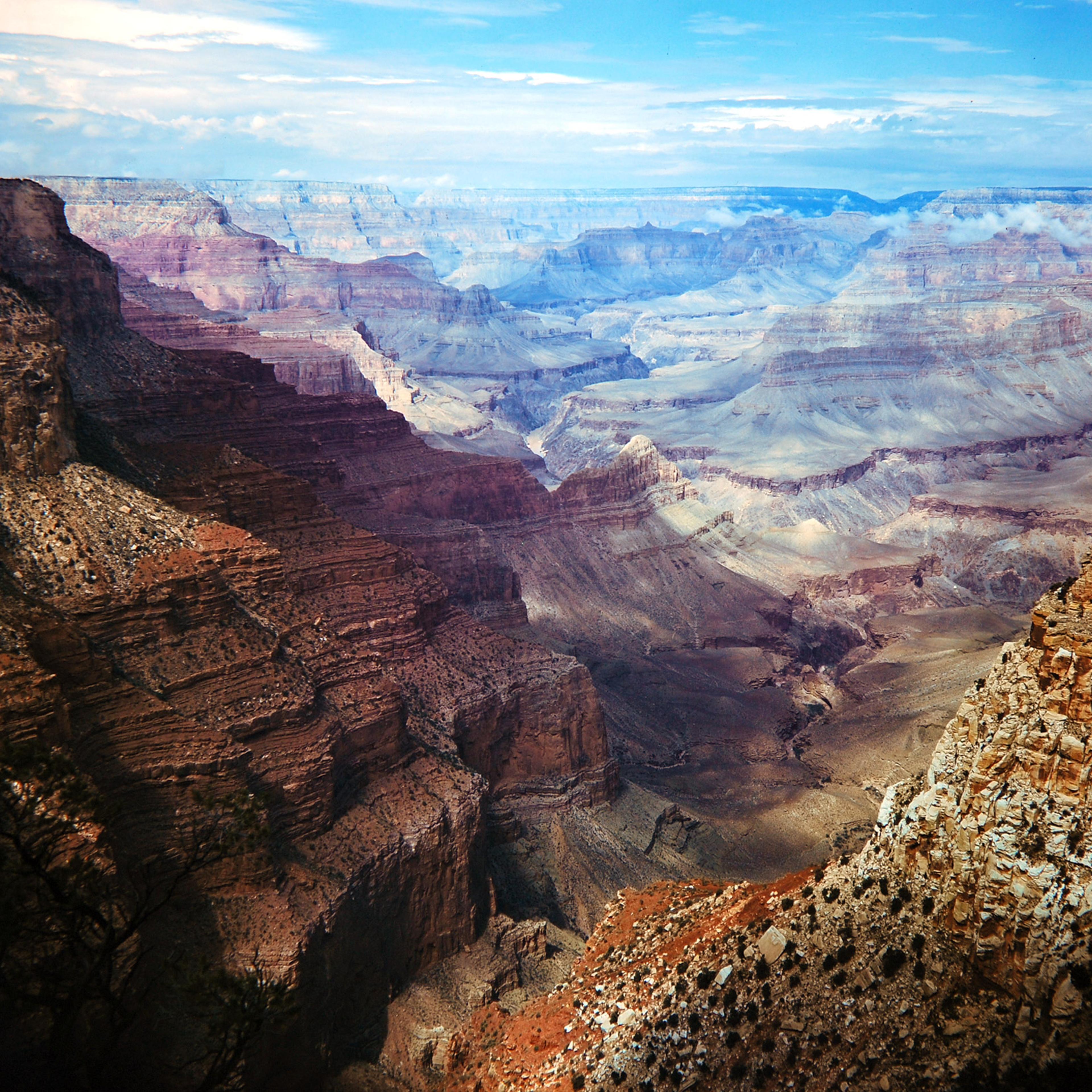 Grand Canyon National Park in color, 1947.