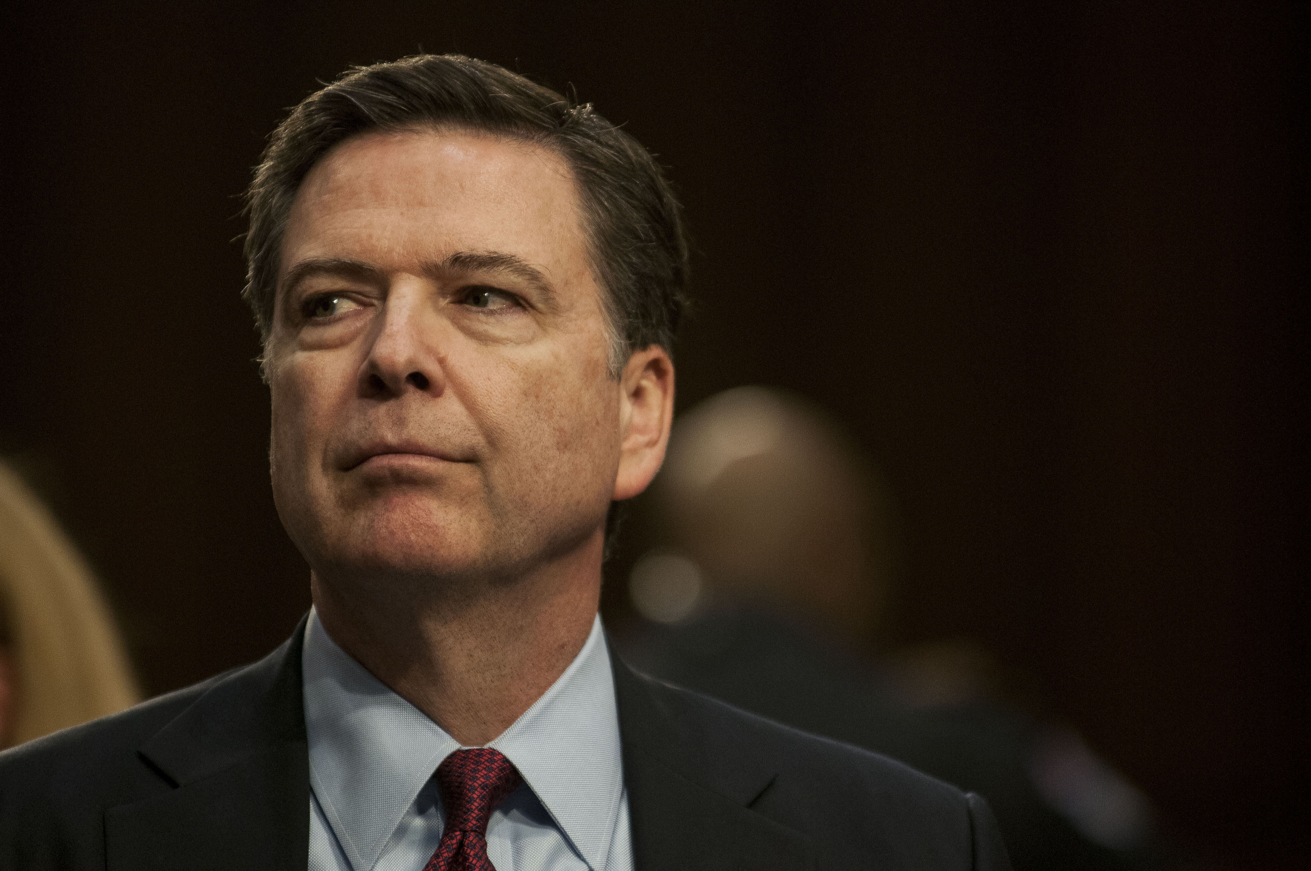 FBI Director James Comey testifies before the Senate (Select) Intelligence Committee at the Hart Senate Building on February 9, 2016 in Washington, D.C.