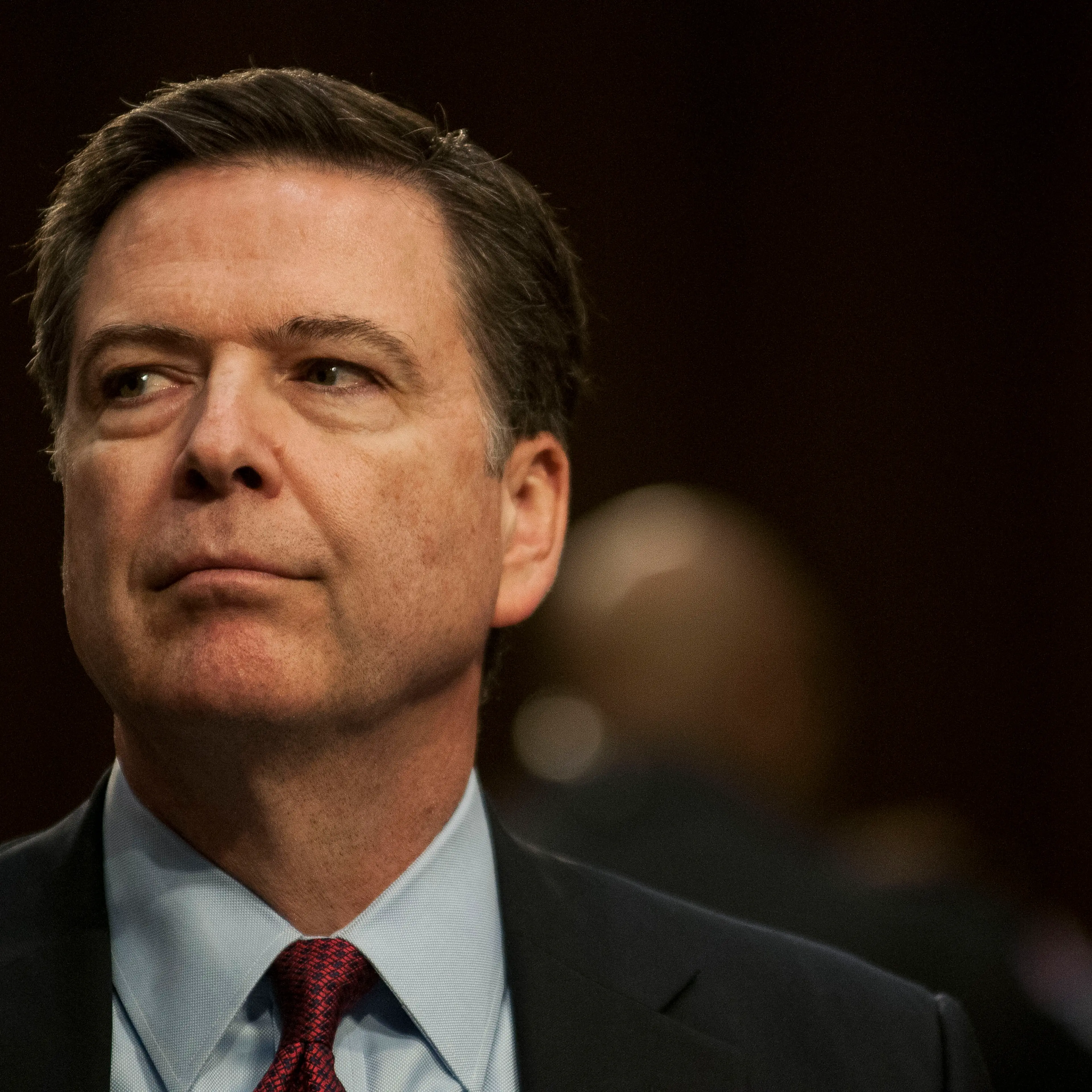 FBI Director James Comey testifies before the Senate (Select) Intelligence Committee at the Hart Senate Building on February 9, 2016 in Washington, D.C.
